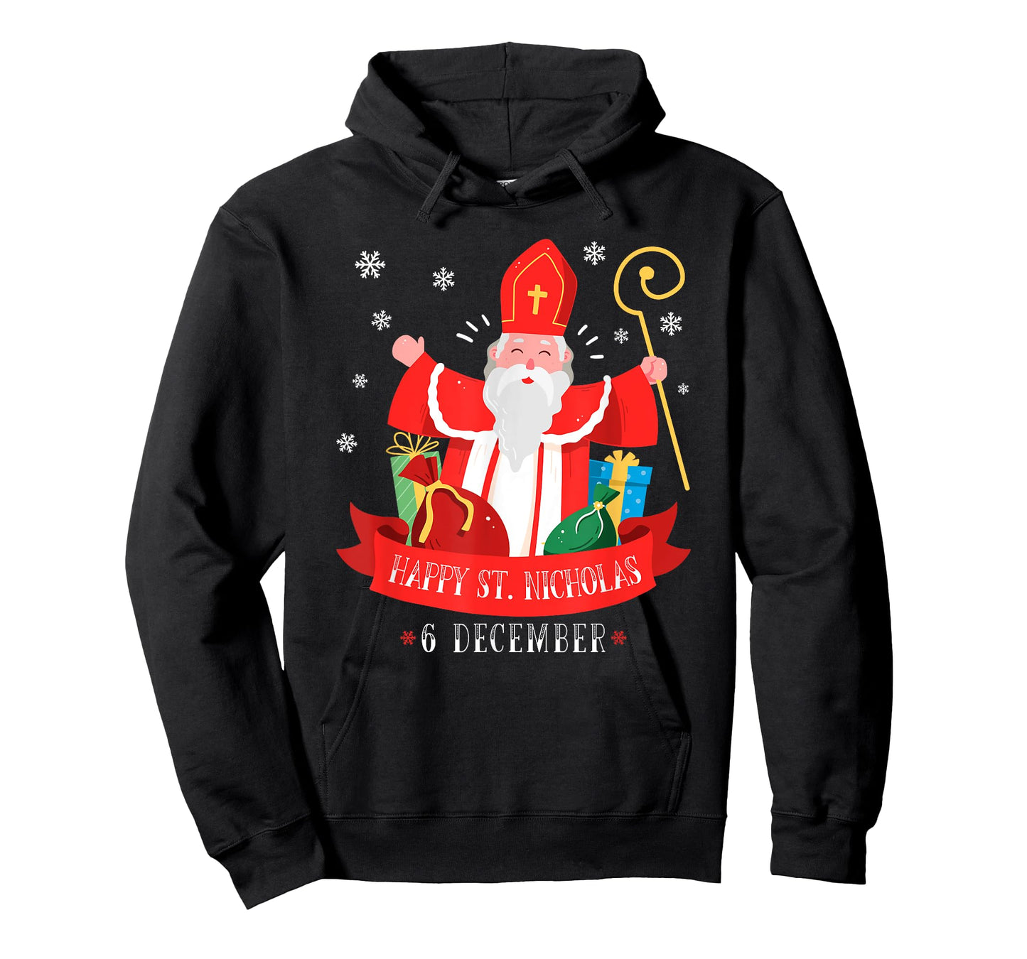 The Best Christmas Designs Happy St. Nicholas December 6th Feast Day Europe Celebration T-Shirt