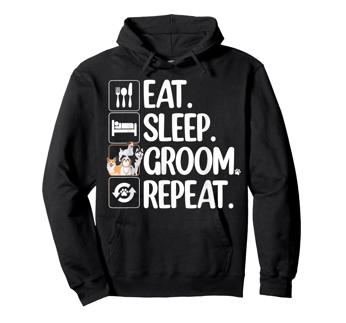 Funny Dog Groomer Art For Men Women Dog Grooming Pet Groomer T-Shirt