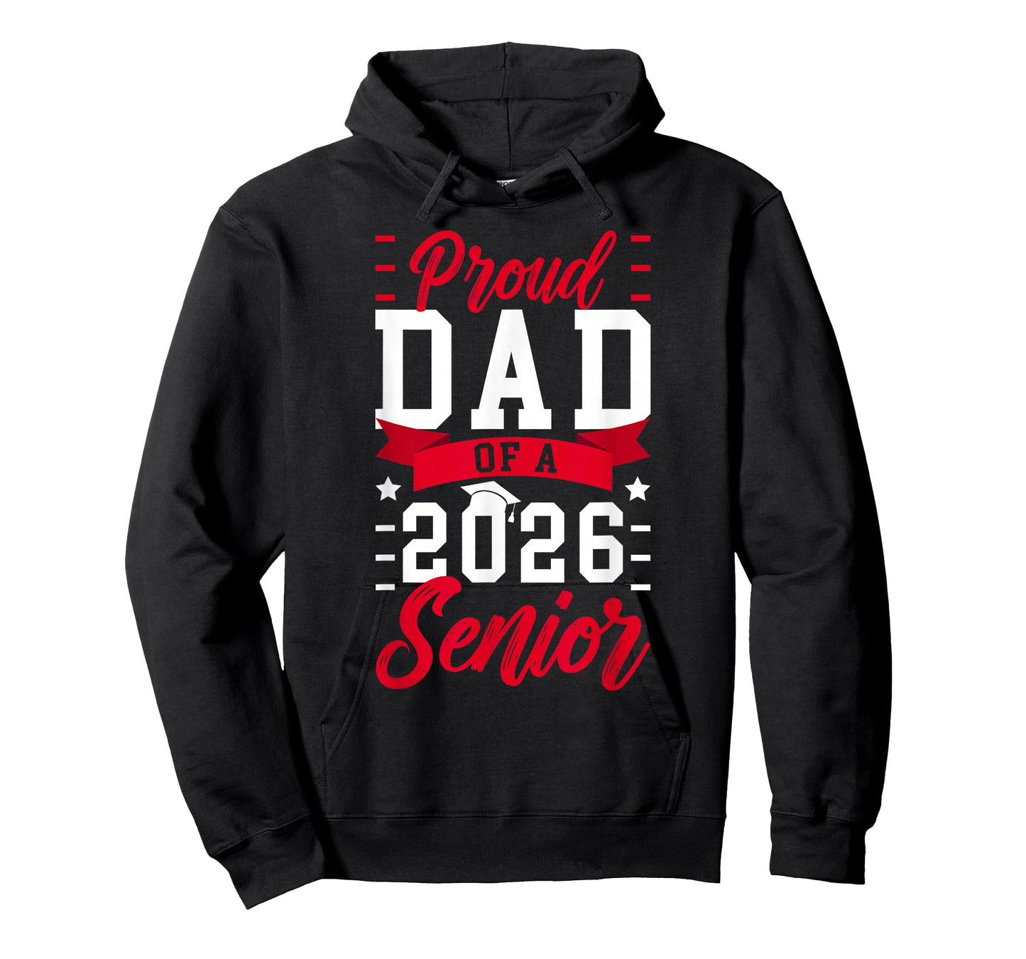 Proud Dad of A 2026 Senior Dad of A 2026 Graduate Father T-Shirt
