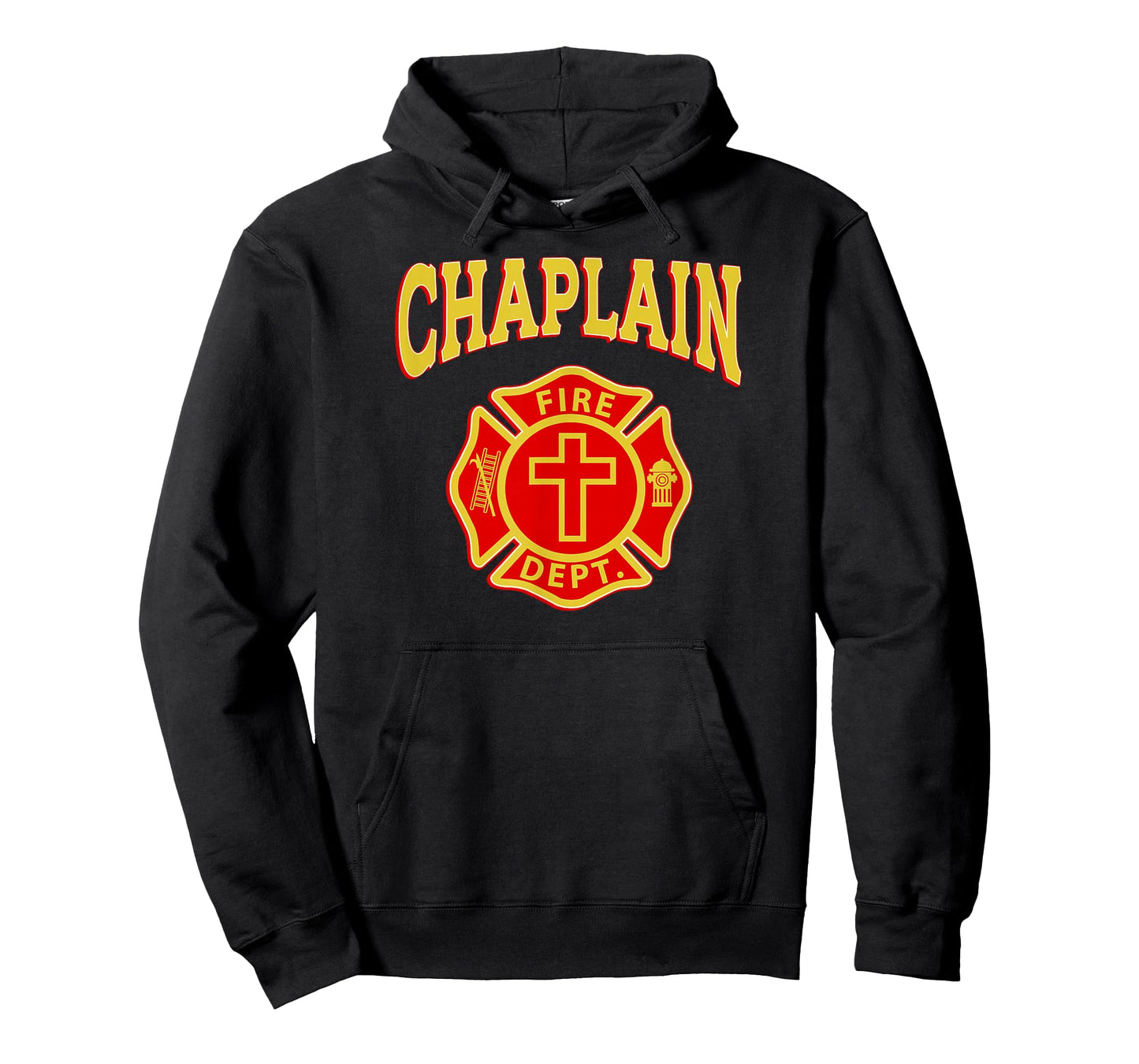 FIRE CHAPLAIN Firefighter EMS EMT Fire Fighter Pastor Priest T-Shirt