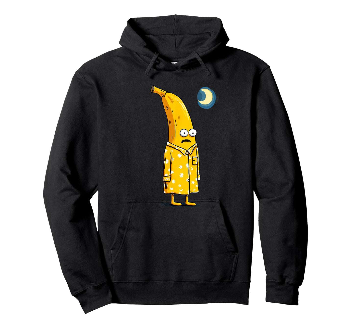 Funny Banana in Yellow Pajama Look T-Shirt