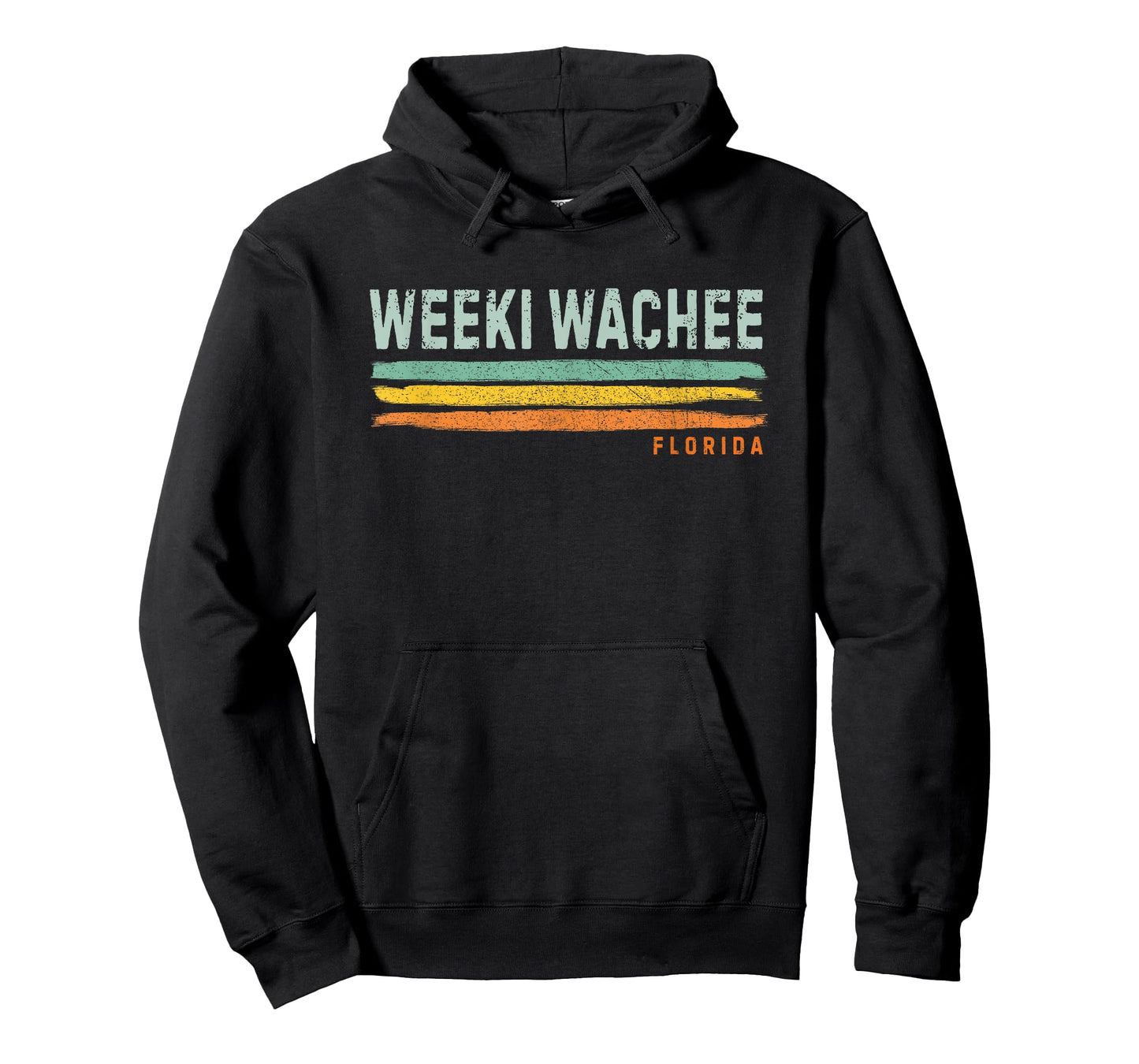 Vintage Stripes Weeki Wachee FL T-Shirt