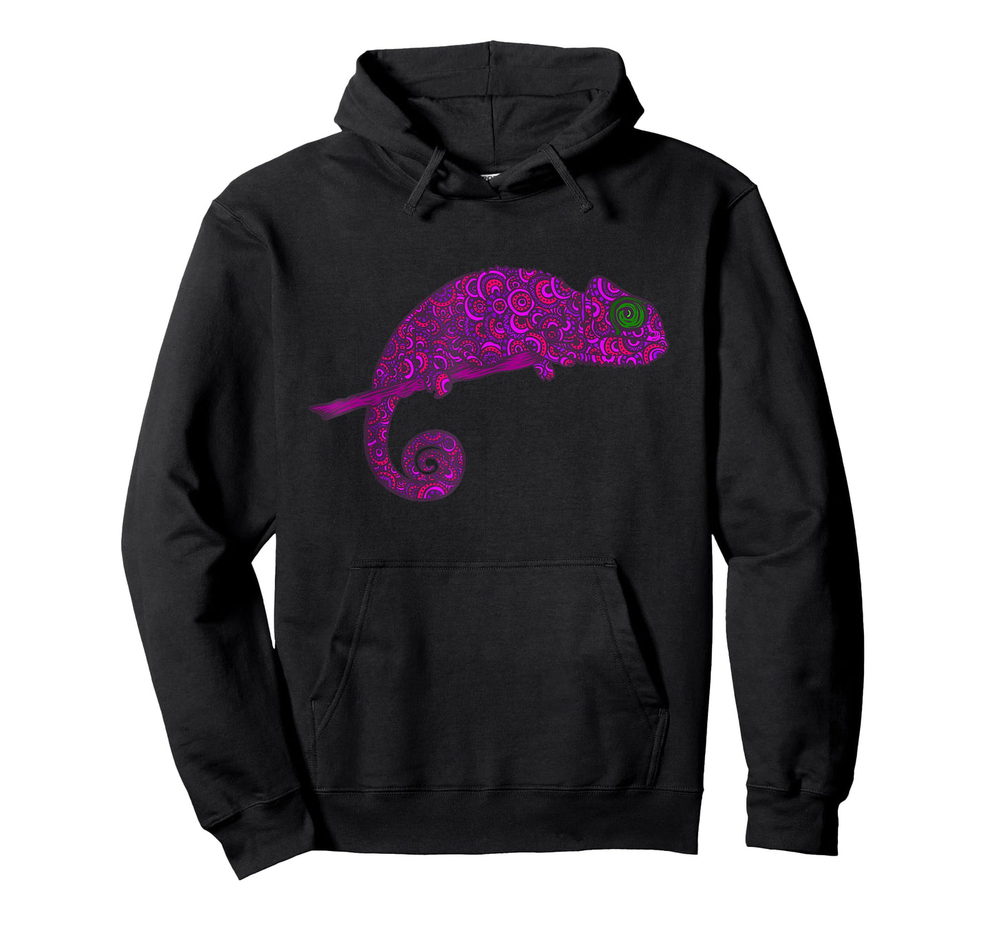 Reptiles Tribal Tattoo Art - Mandala Yoga Tribal Chameleon T-Shirt