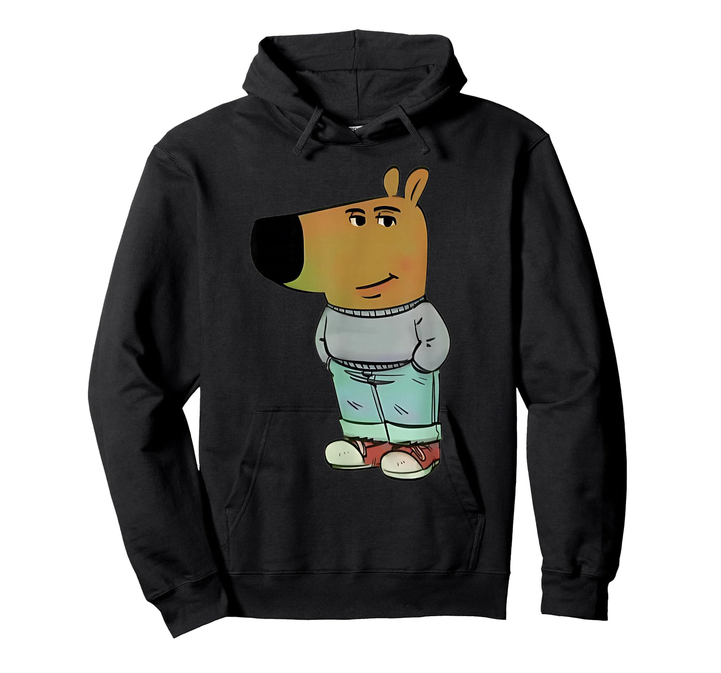 Funny Gen Alpha Chill Guy Meme Dog Cool Internet Statement T-Shirt