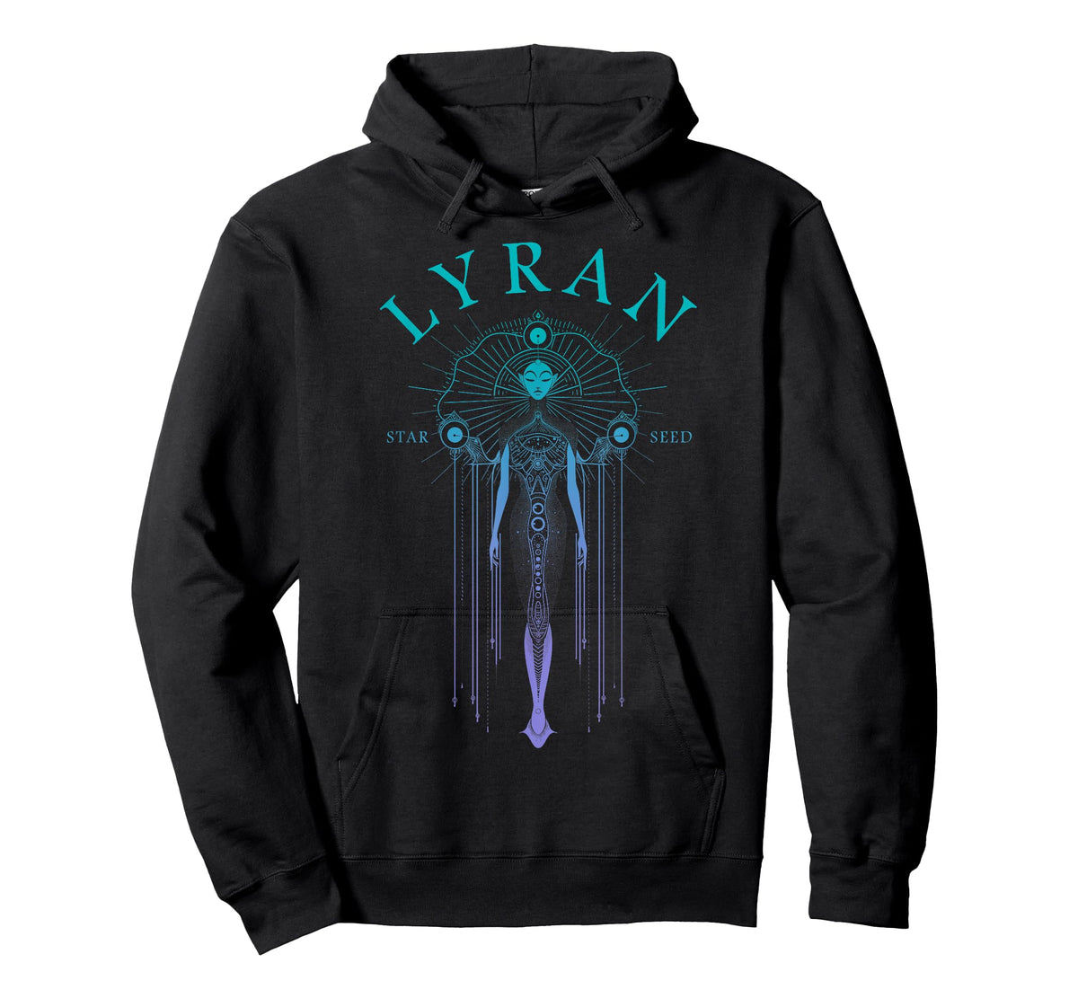 Lyran Starseed Feline Energy Being T-Shirt
