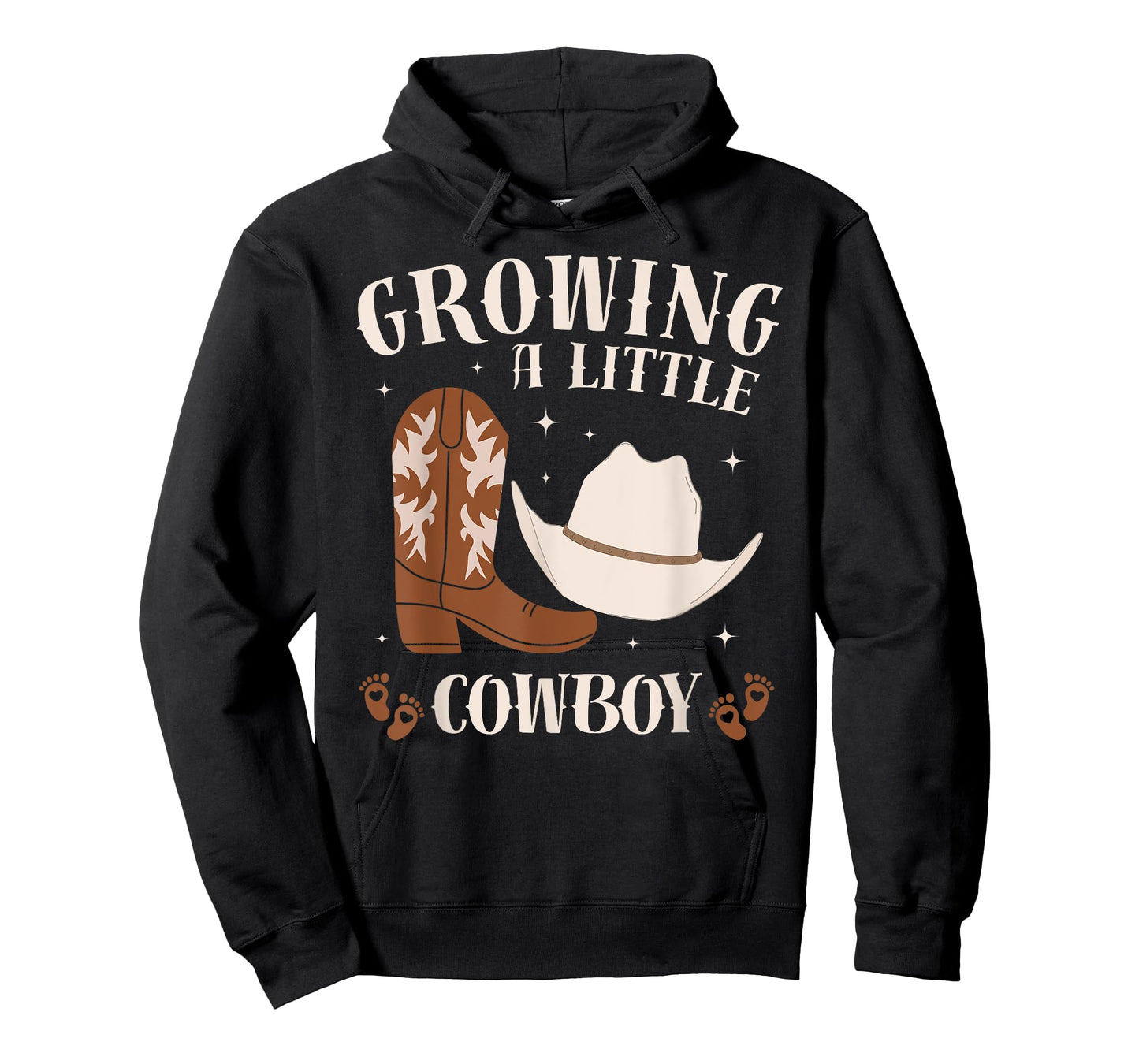 Growing a Little Cowboy Pregnancy Announcement Western T-Shirt