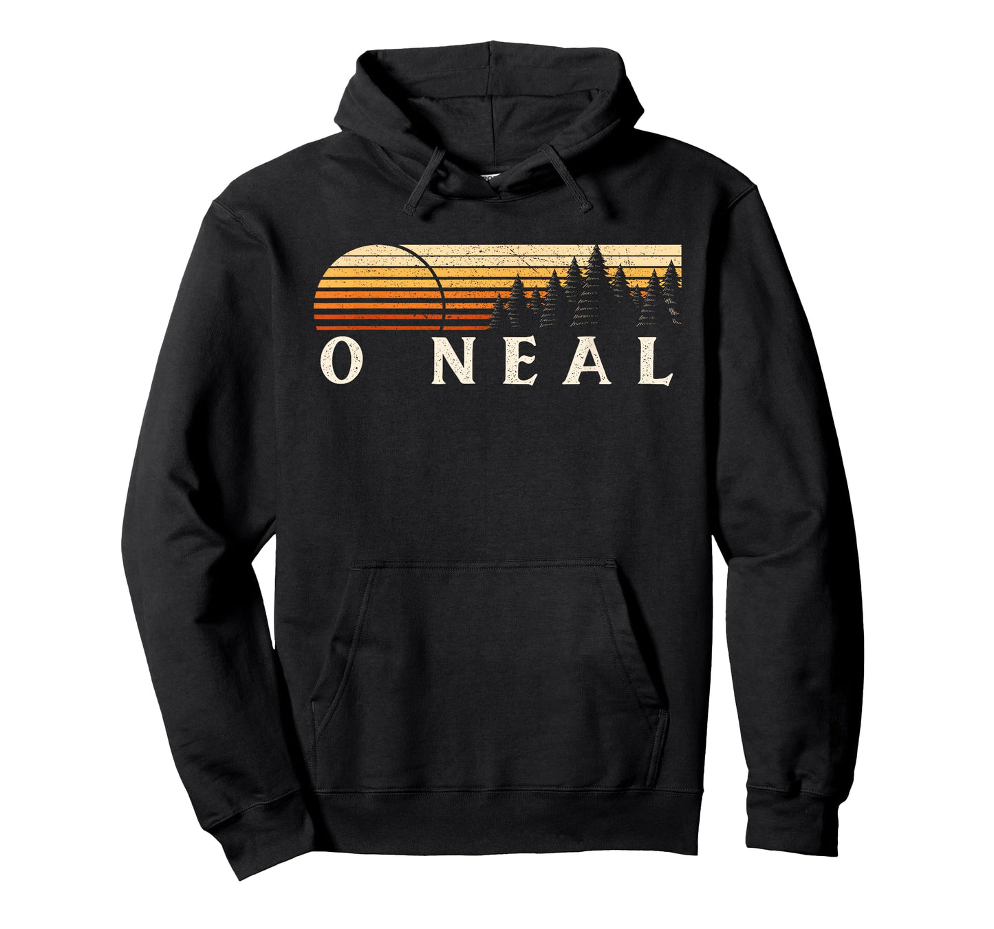 O Neal, GA Vintage Evergreen Sunset Eighties Retro T-Shirt