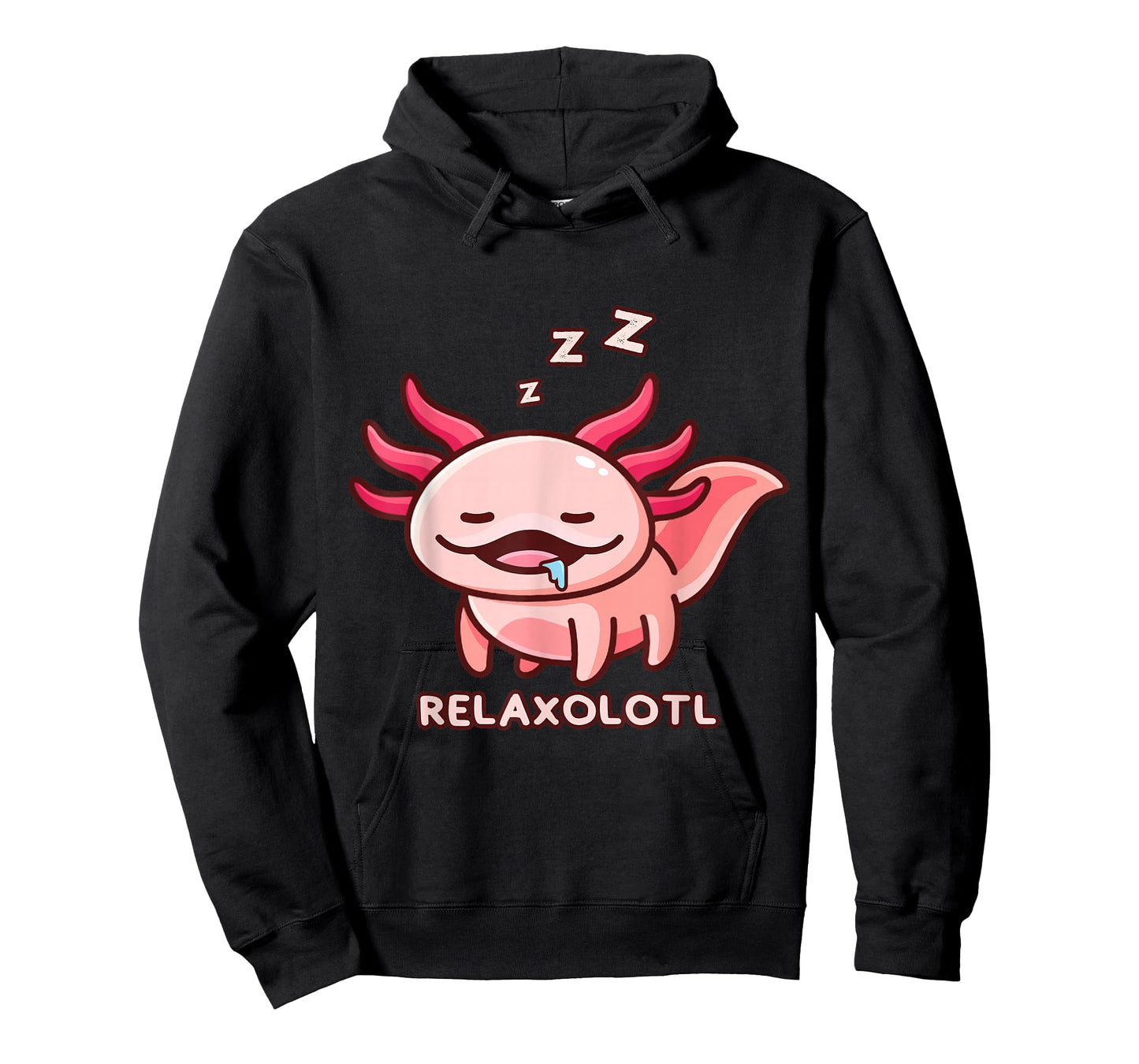 Cute Axolotl Adorable Amphibia Mexican Salamander Relaxolotl T-Shirt