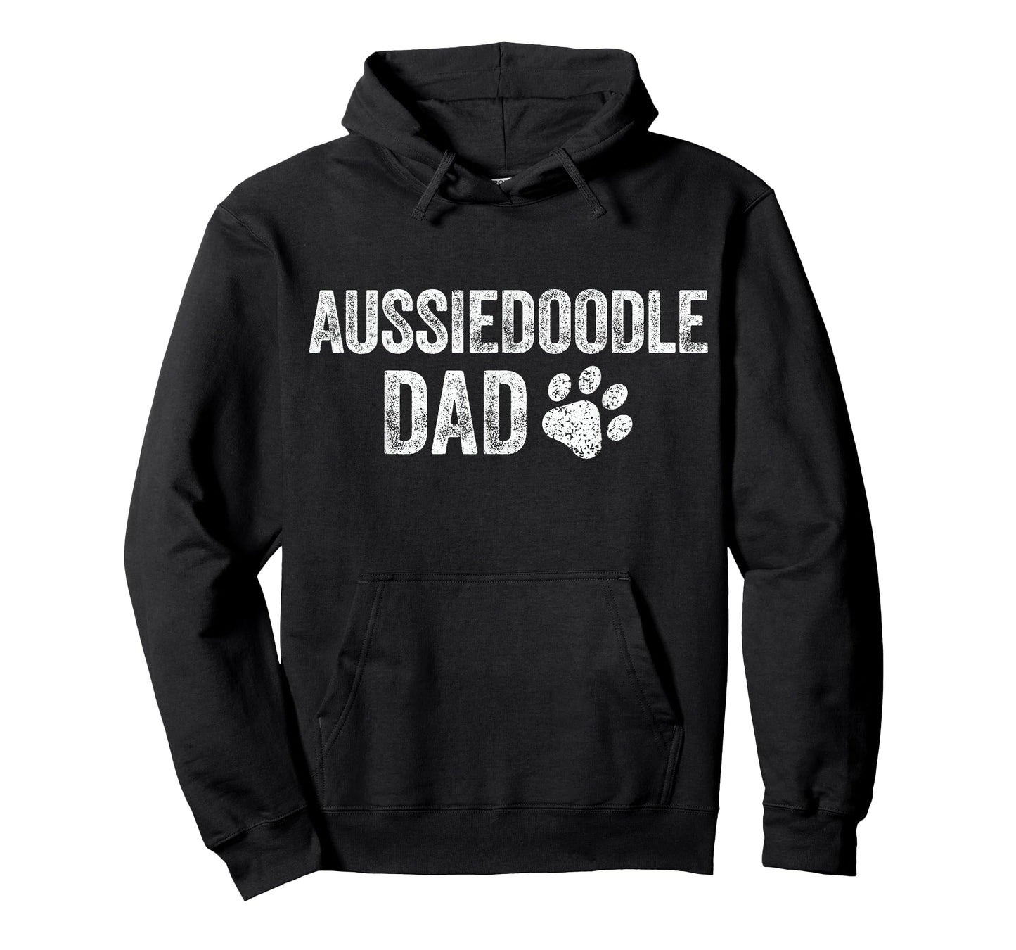 Retro Aussiedoodle Dad Papa Father's Day Aussie Doodle Lover T-Shirt