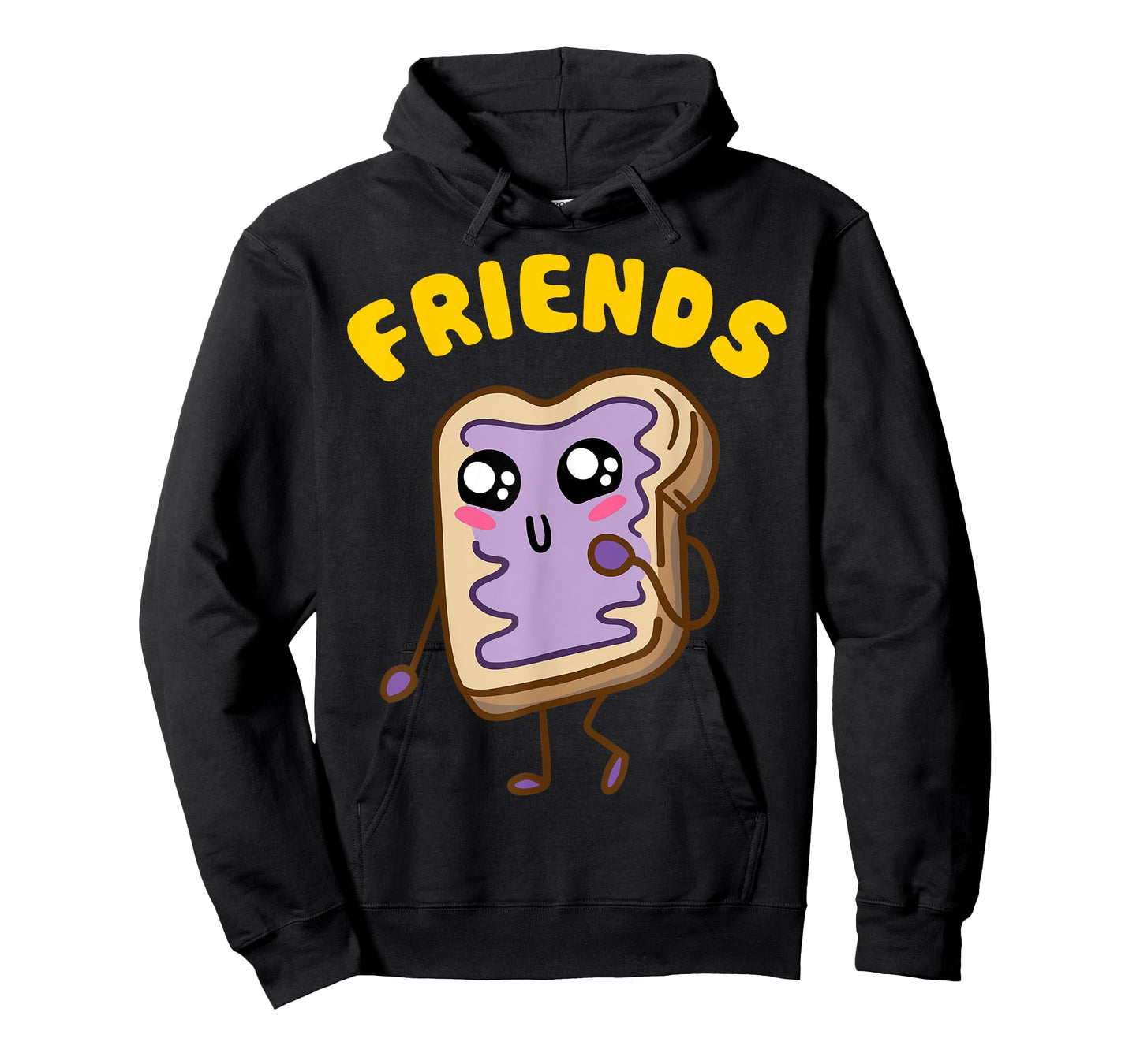 Kawaii Peanut Butter - Jelly - 2/2 BFF Best Friends Matching T-Shirt