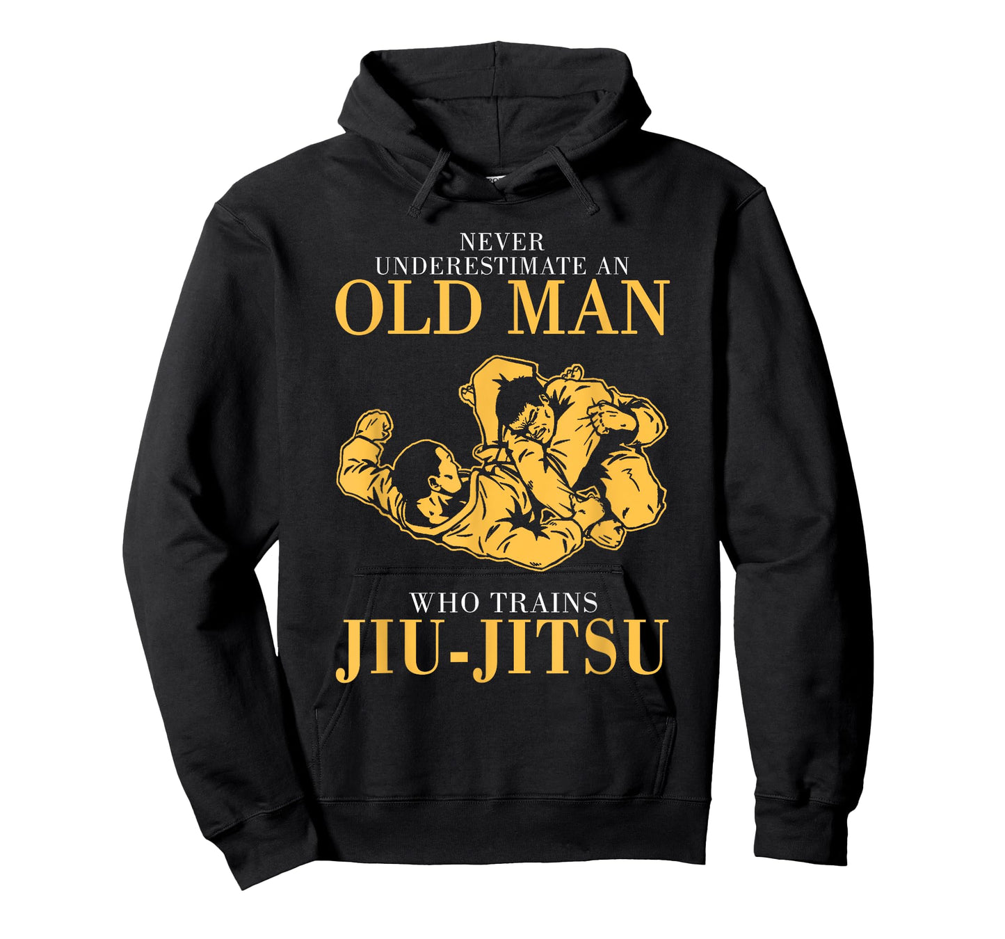 Never underestimate An Old man who trains Jiu-Jitsu T-Shirt T-Shirt