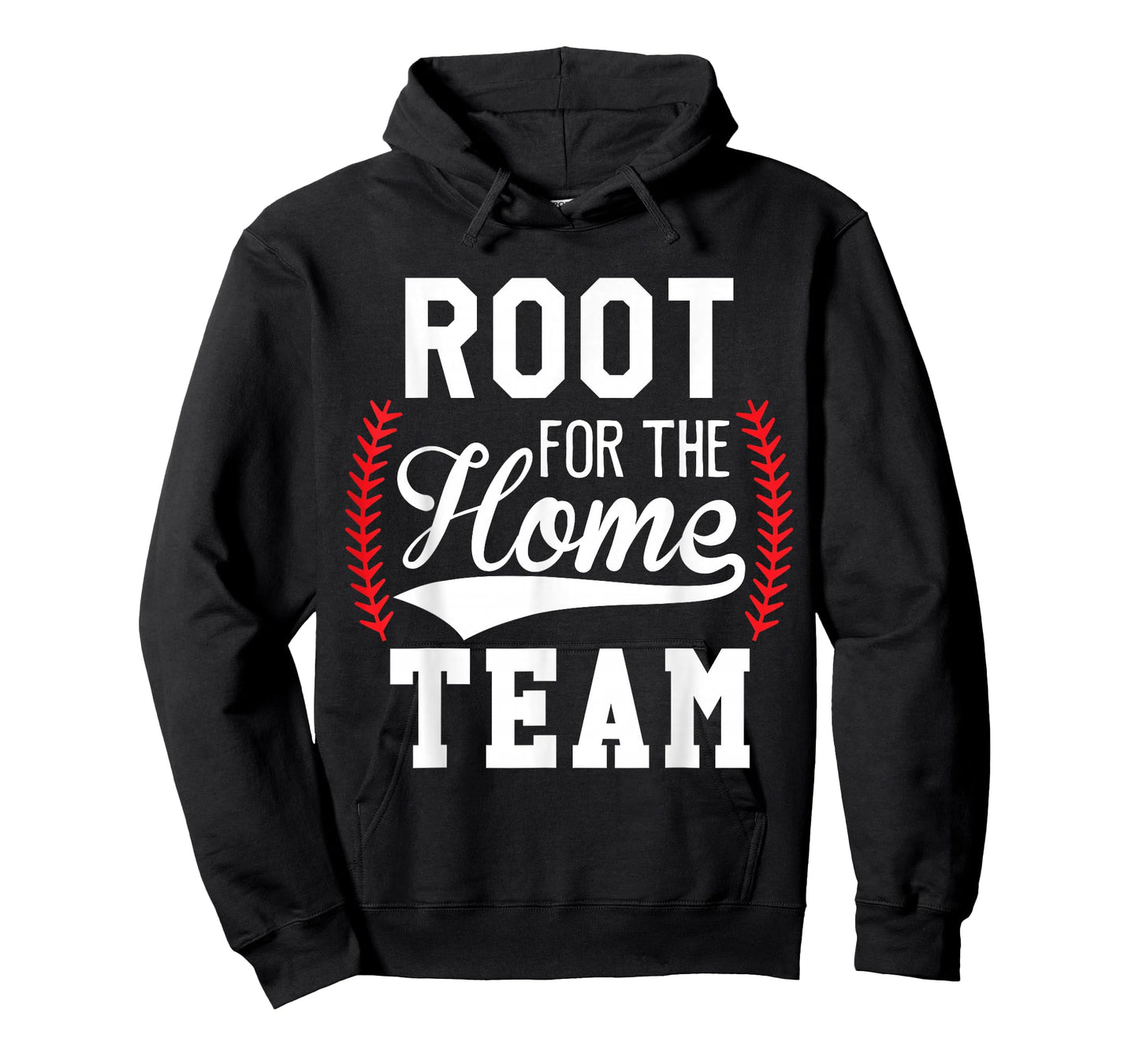 Root for The Home Team Baseball Game Day Funny Baseball Mom T-Shirt