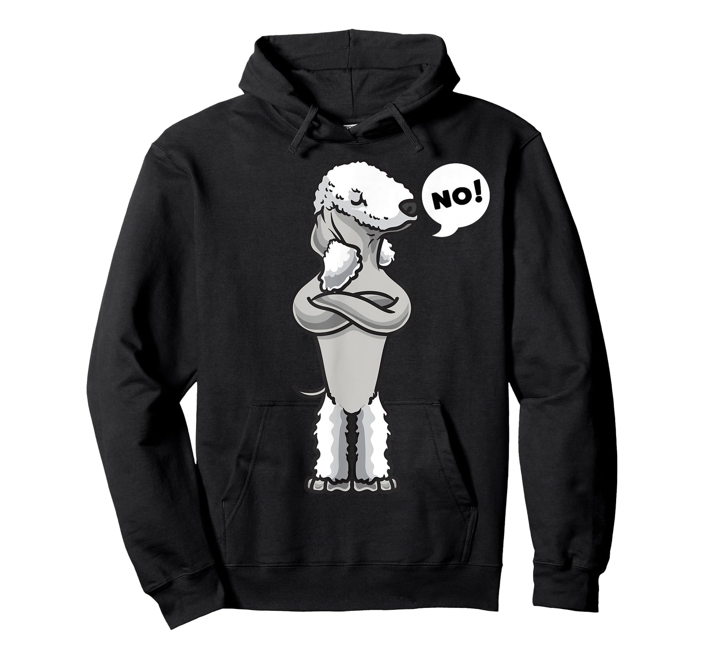 Stubborn Bedlington terrier Dog funny T-Shirt