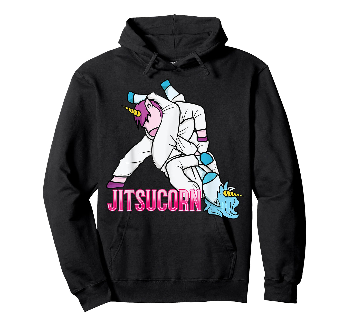 Jitsucorn Unicorn Funny Jiu Jitsu Combat BJJ MMA Girl Gift T-Shirt