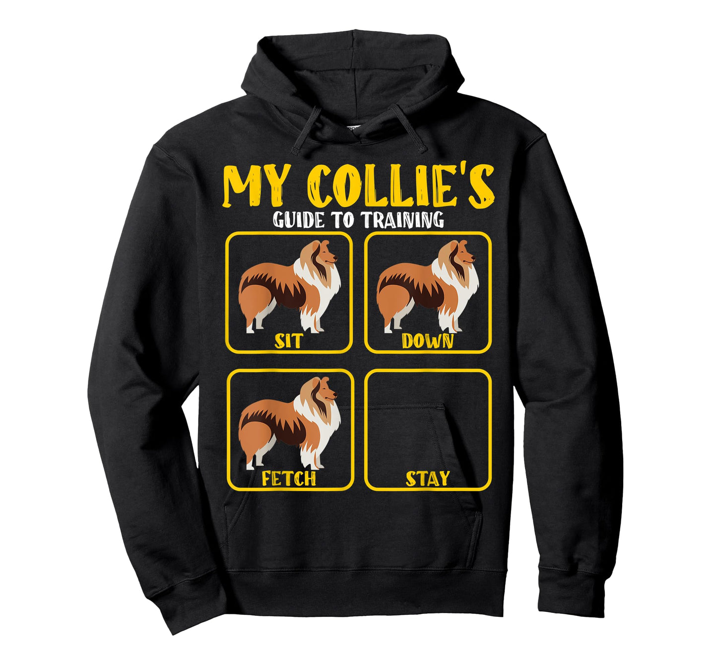 Funny rough collie guide to training for collie moms dads T-Shirt
