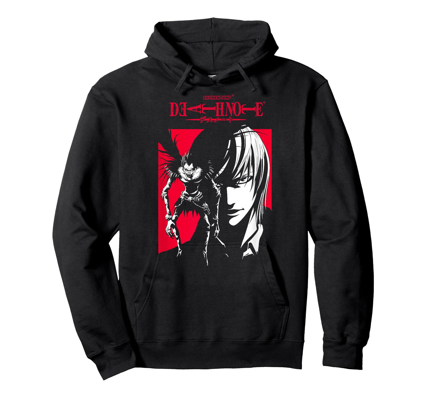 Death Note Ryuk and Light Contrast Silhouettes Anime T-Shirt