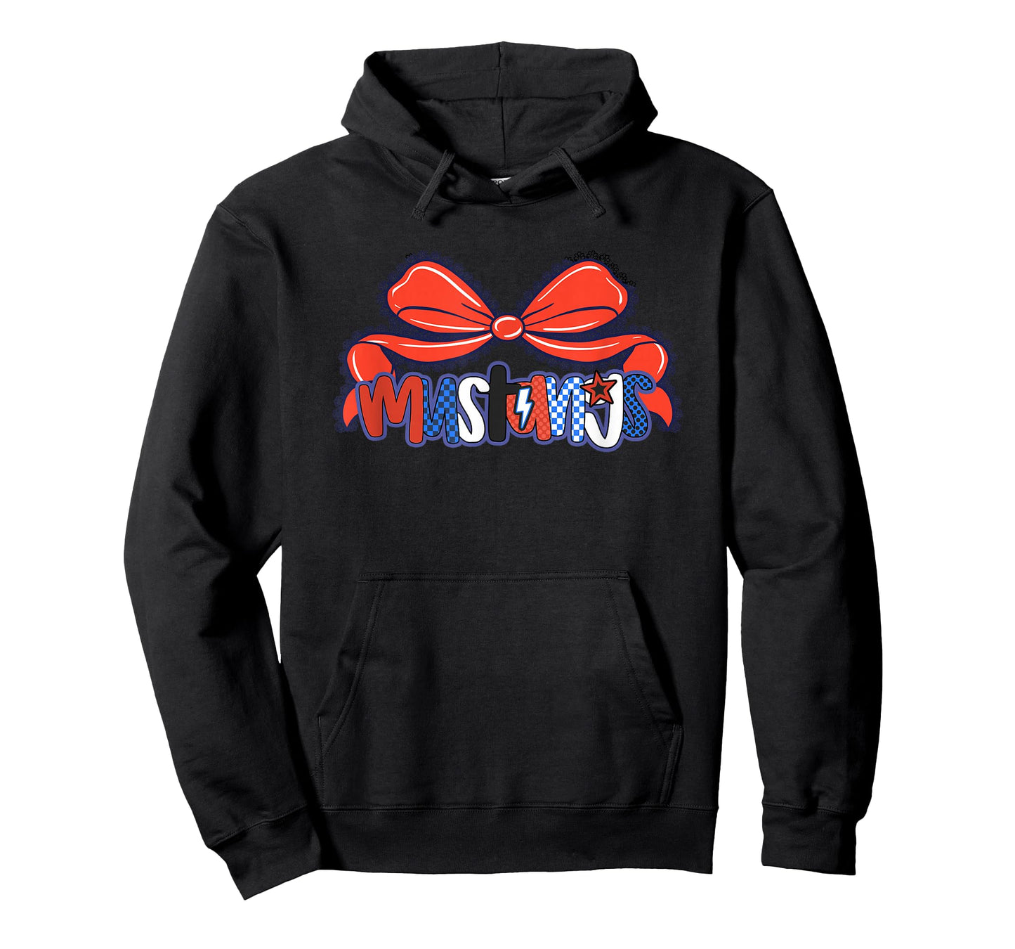 Mustangs Team Pride Bow Graphic T-Shirt