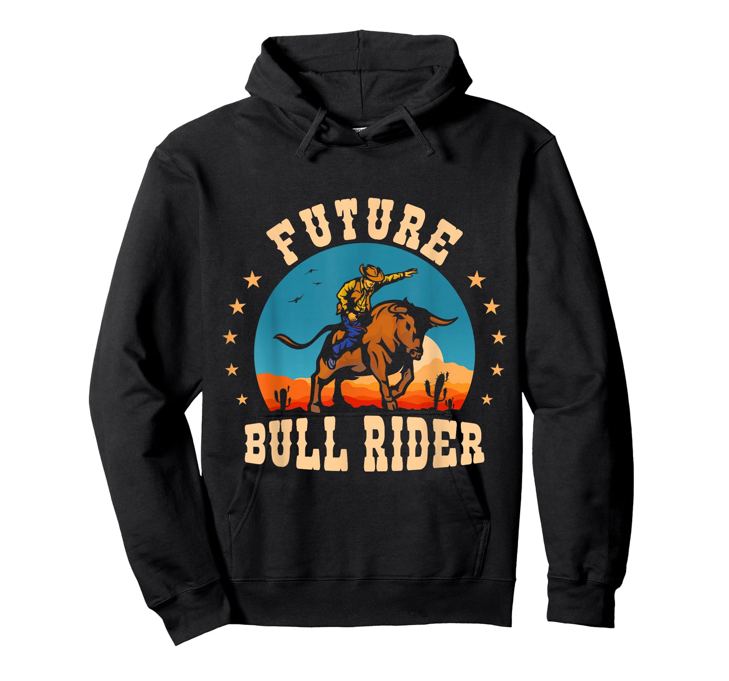 Future Bull Rider Mechanical Bull Riding Kids Youth Rodeo T-Shirt