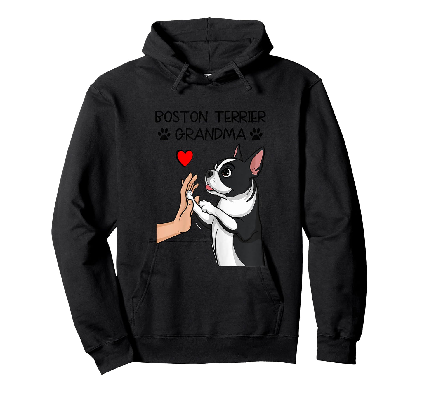 Boston Terrier Grandma Mother's Day Dog Mom T-Shirt