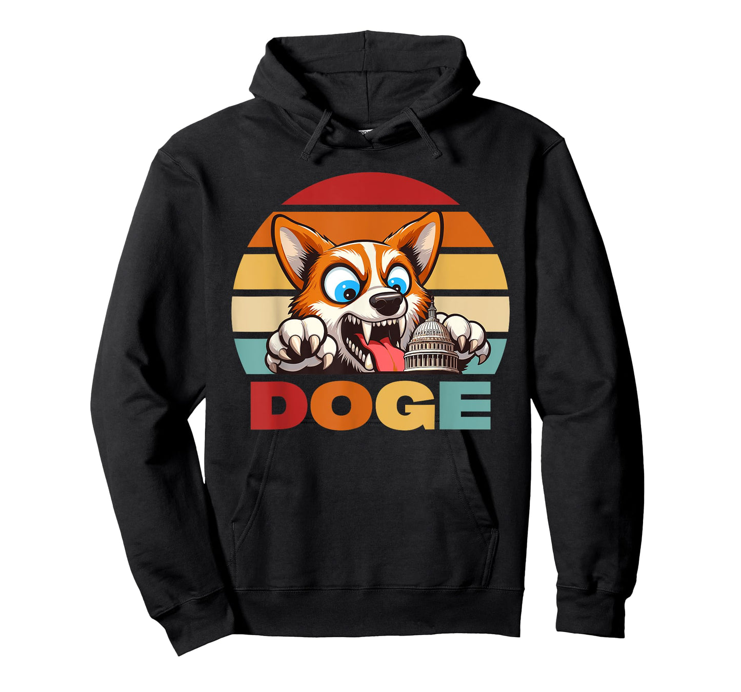Funny Shiba Inu Sunset Doge Dog Men & Women T-Shirt