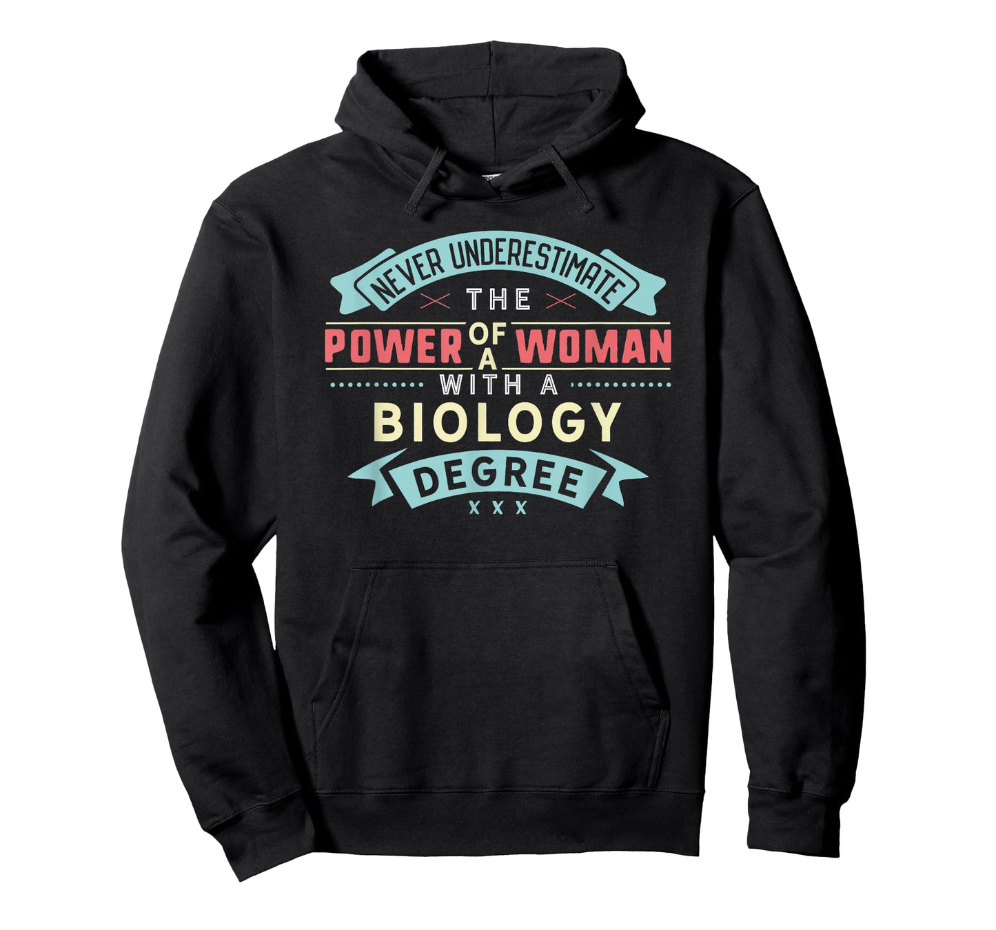 Funny Biology Degree Major Shirt Strong Woman Graduation T-Shirt
