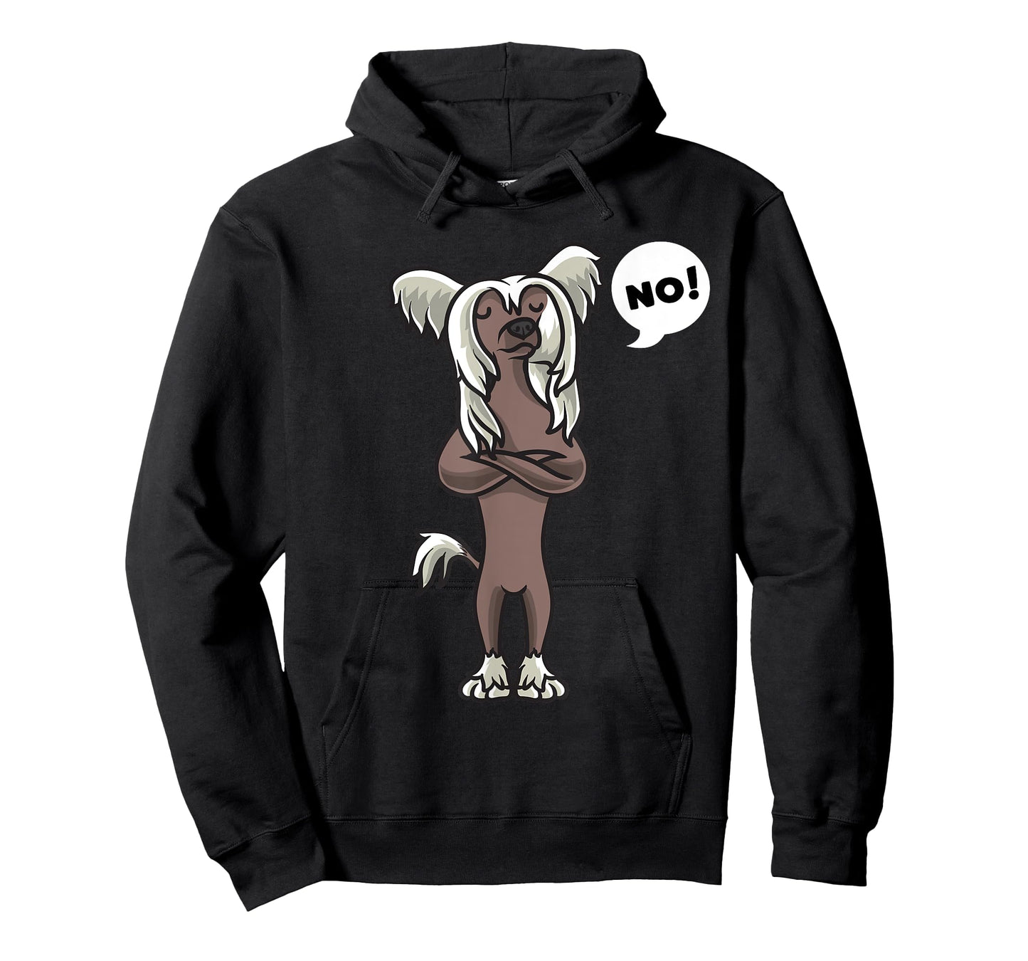 Stubborn Chinese Crested Dog T-Shirt for Men Women Girls Kids