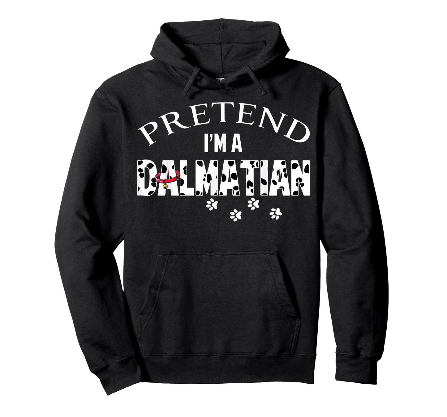 Funny Pretend I'm A Dalmatian Dog Lover Halloween Costume T-Shirt