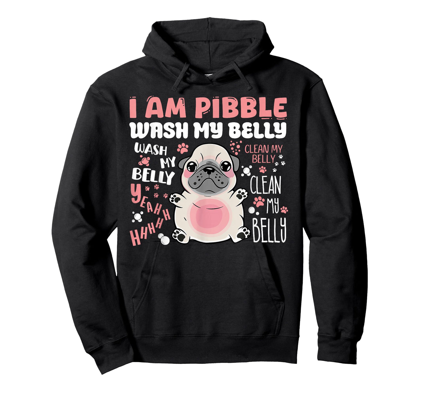 I am Pibble Wash My Belly Pibble Meme Funny Dog T-Shirt