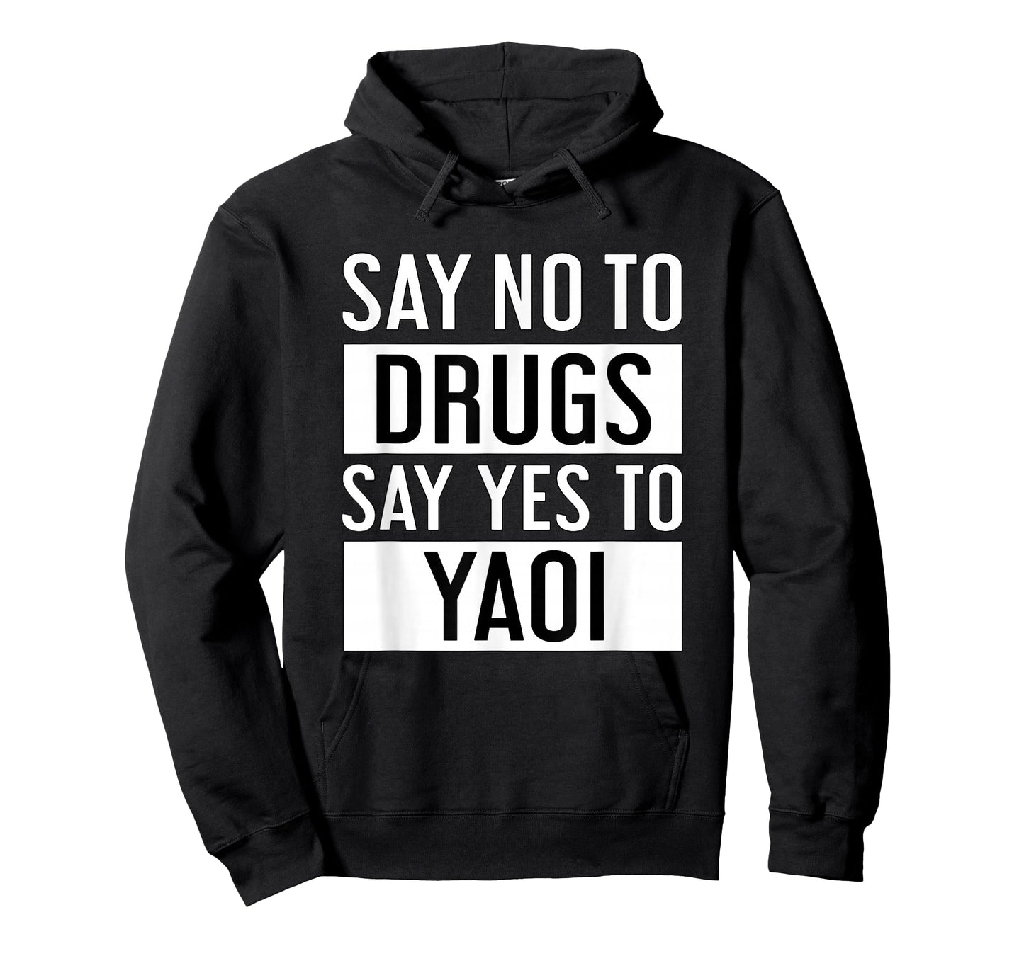 Say No to Drugs Say Yes to Yaoi I Fujoshi Manga T-Shirt