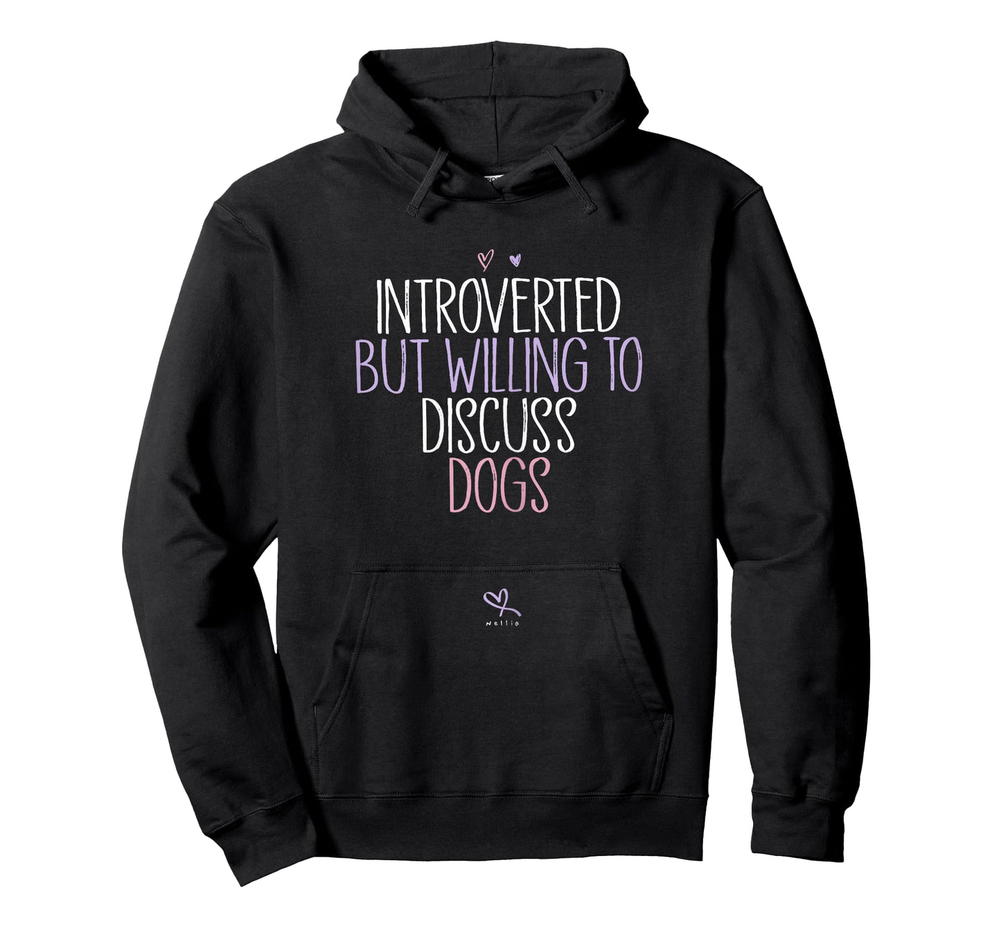 Funny Introverted But Willing To Discuss Dogs T-Shirt