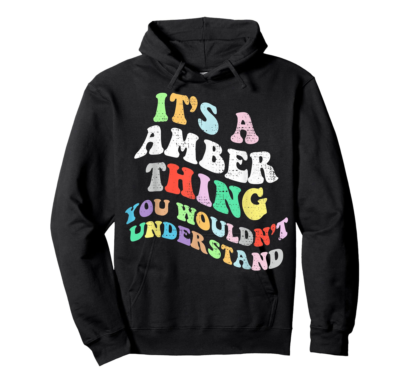 Retro Groovy Its a Amber Thing You Wouldnt Understand T-Shirt
