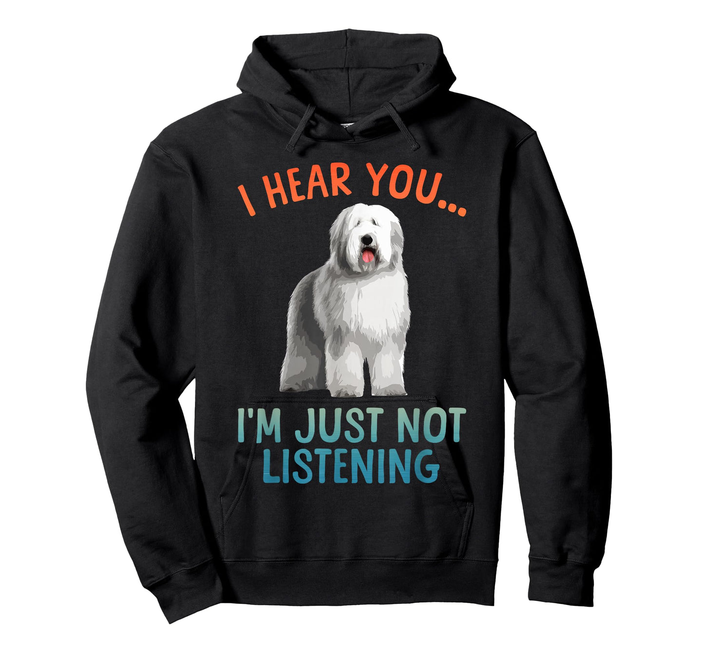 Funny Old English Sheepdog Art for Men Women Sheep Dog Lover T-Shirt