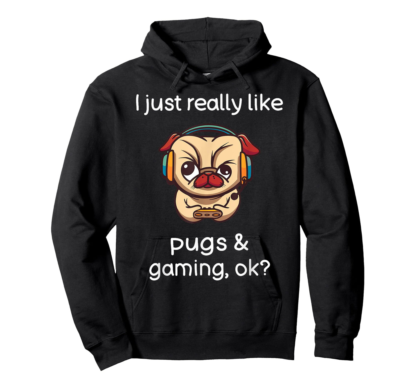 Gamer Shirt Funny Pug Lover Video Games Dog Pug Gaming T-Shirt