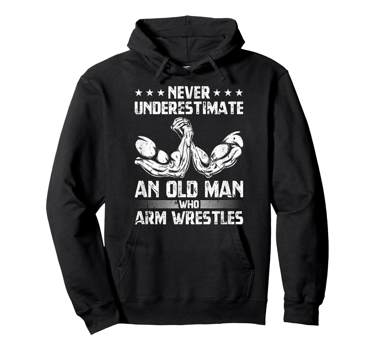 Mens Arm Wrestle Fun Vintage Arm Wrestling T-Shirt