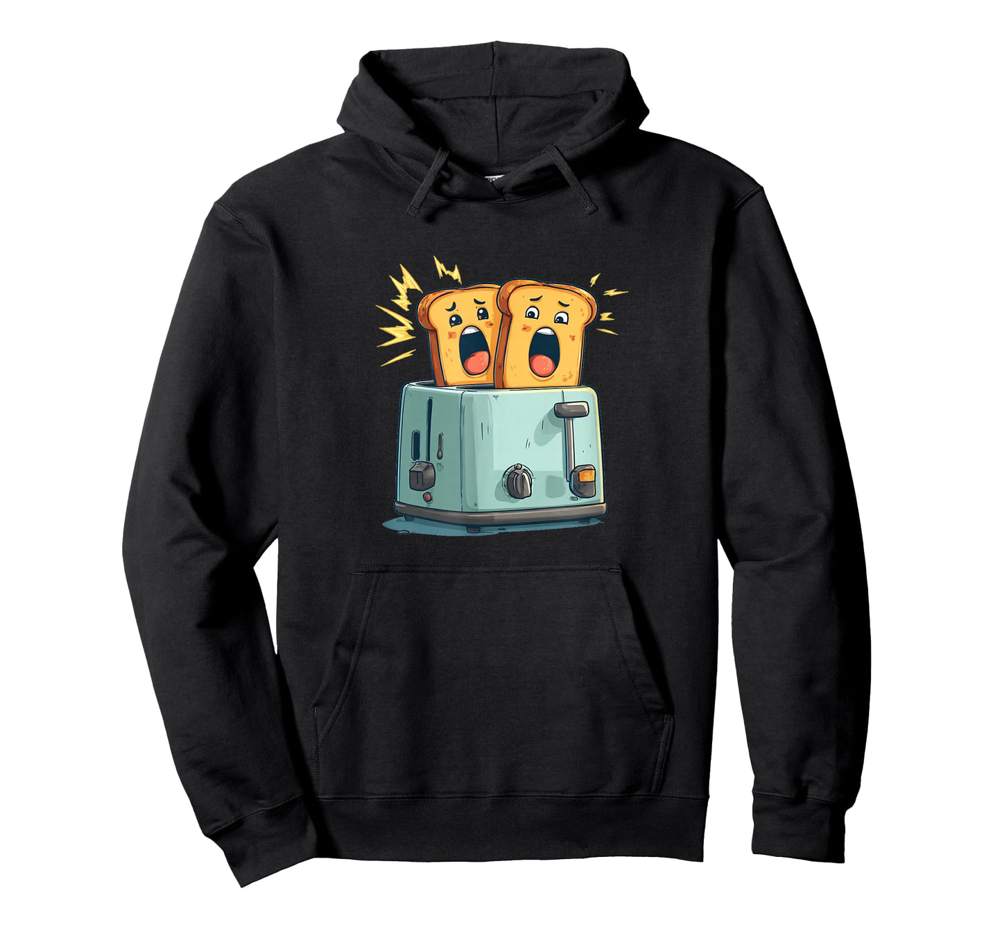 Nice Toaster Look with Toasts for Breakfast Lovers T-Shirt