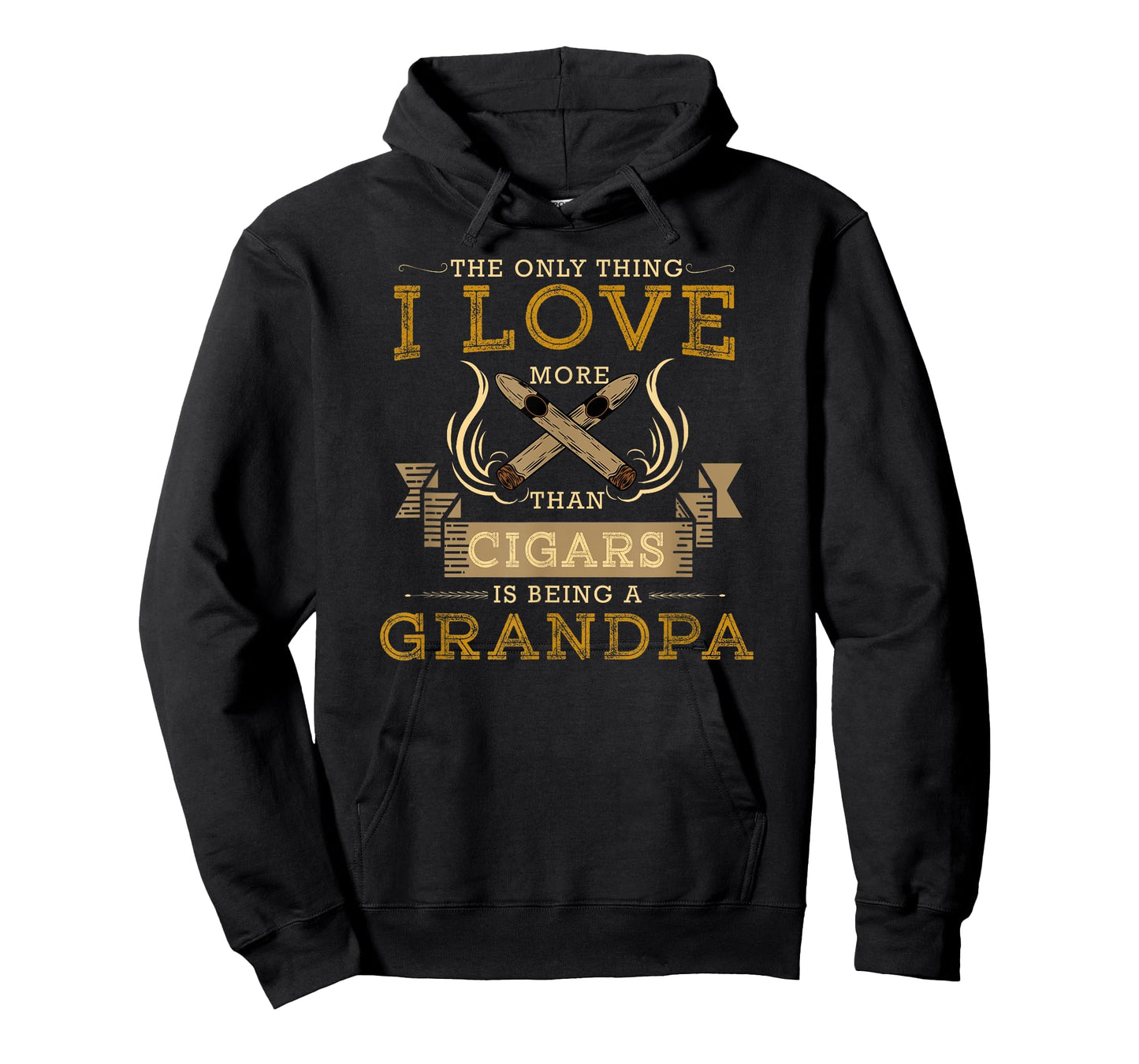 Mens Cigar Grandpa T-Shirt