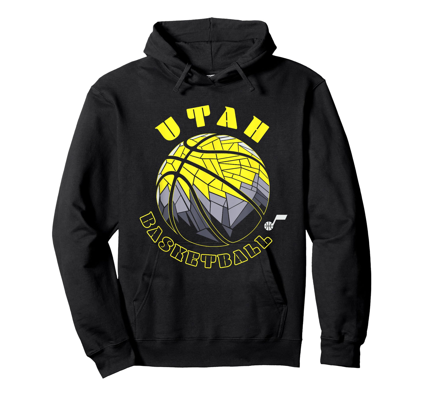 NBA Utah Jazz Neon Prism Basketball T-Shirt