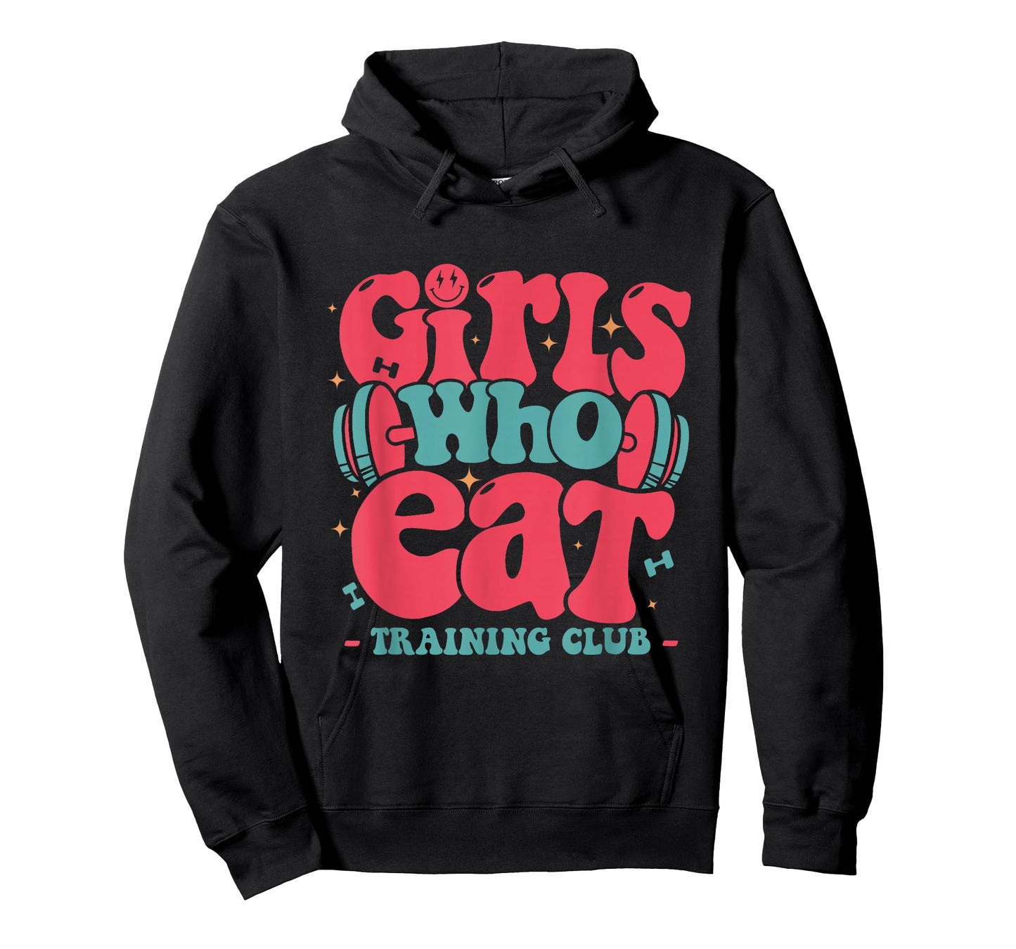 Girls Who Eat training club barbell fitness funny GYM girls T-Shirt