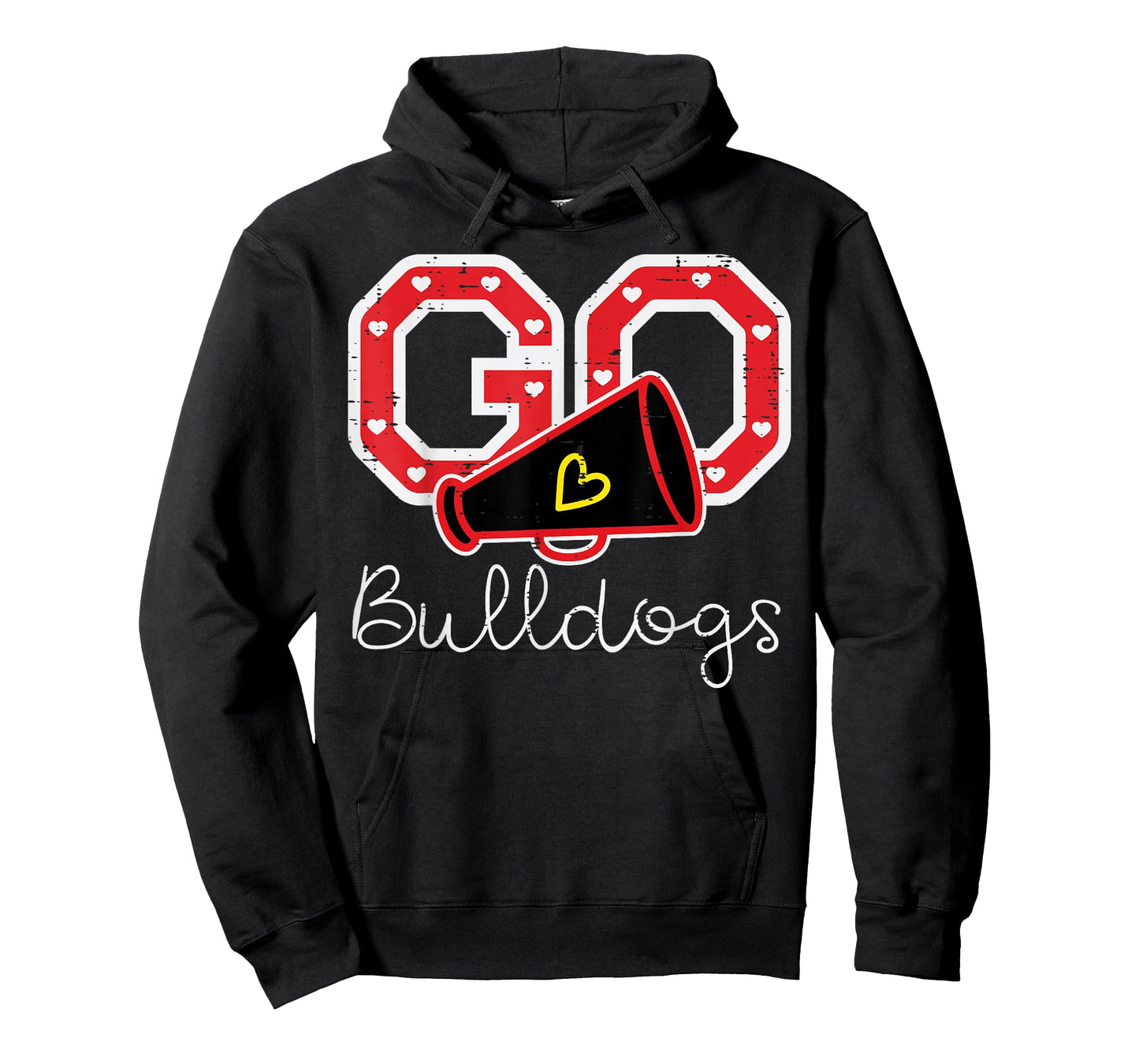 Go Bulldog Men Kids Boys Women Girls Youth Teen T-Shirt