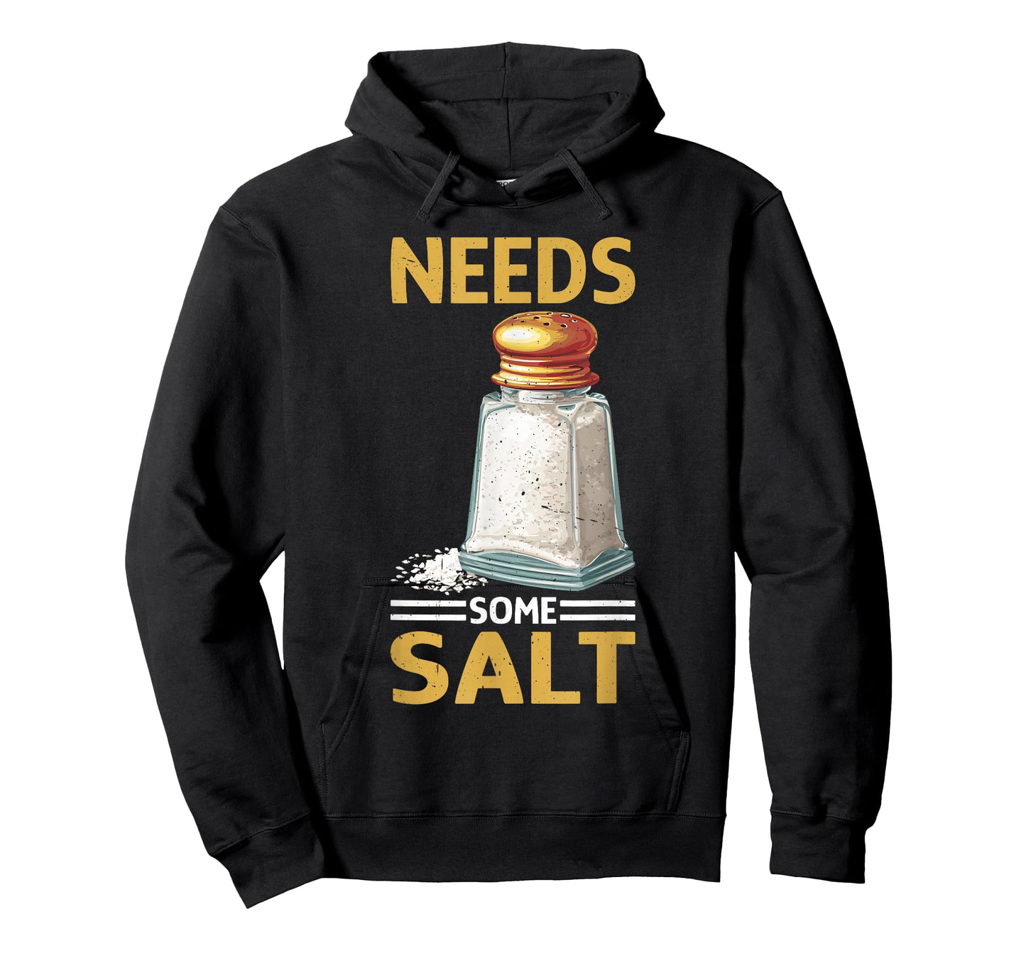 Needs Some Salt Sarcastic Chef Culinary Kitchen T-Shirt
