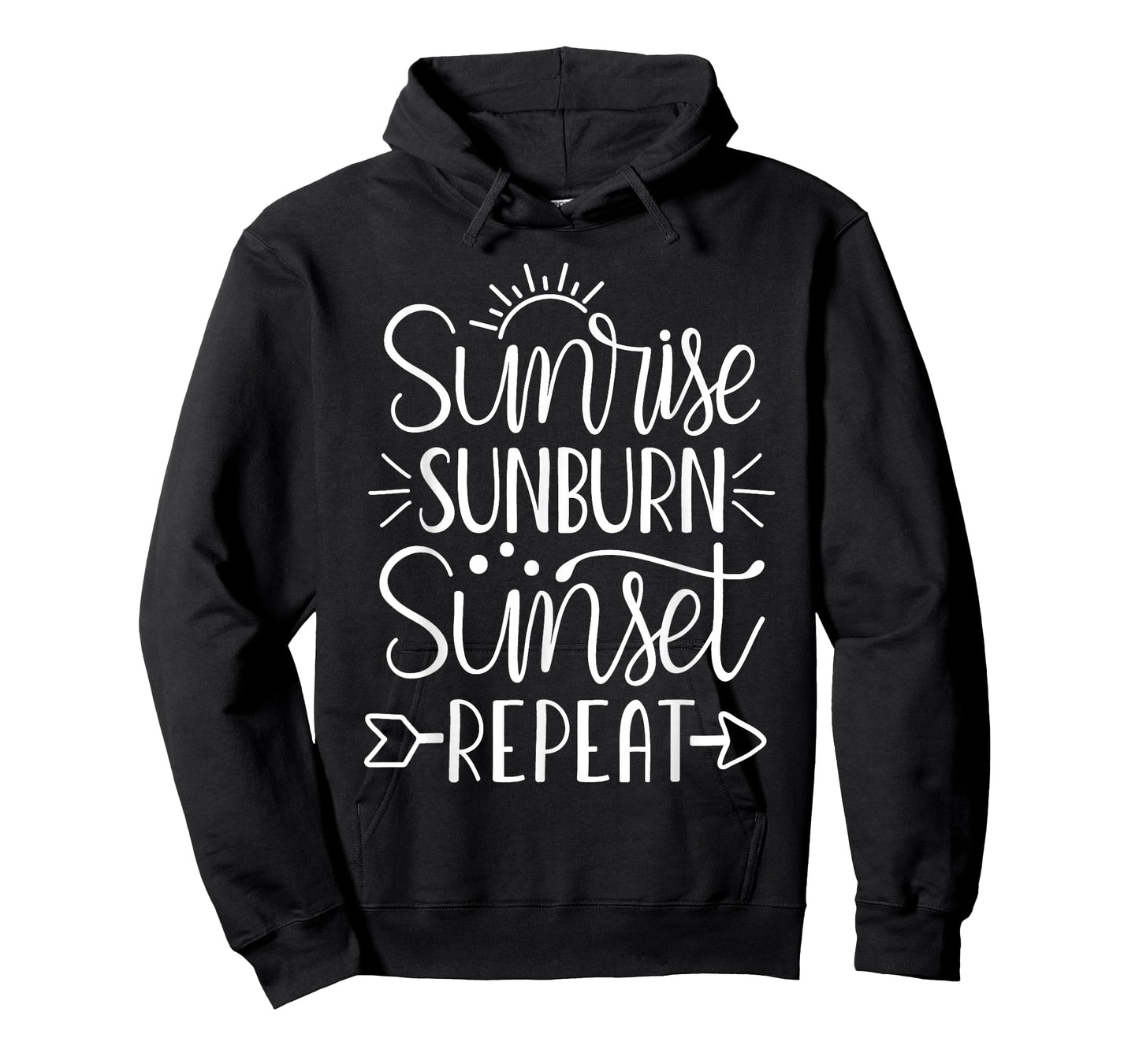 Sunrise sunburn sunset repeat tshirt, Beach Summer Family T-Shirt