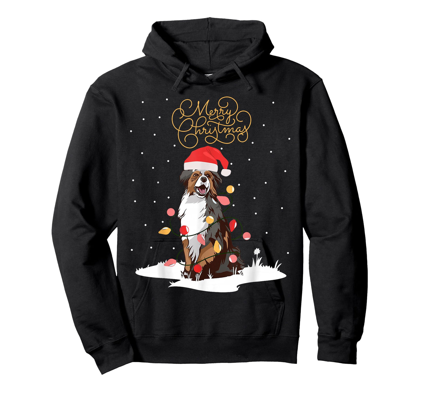 Australian Shepherds Merry Christmas Aussie Xmas Christmas T-Shirt