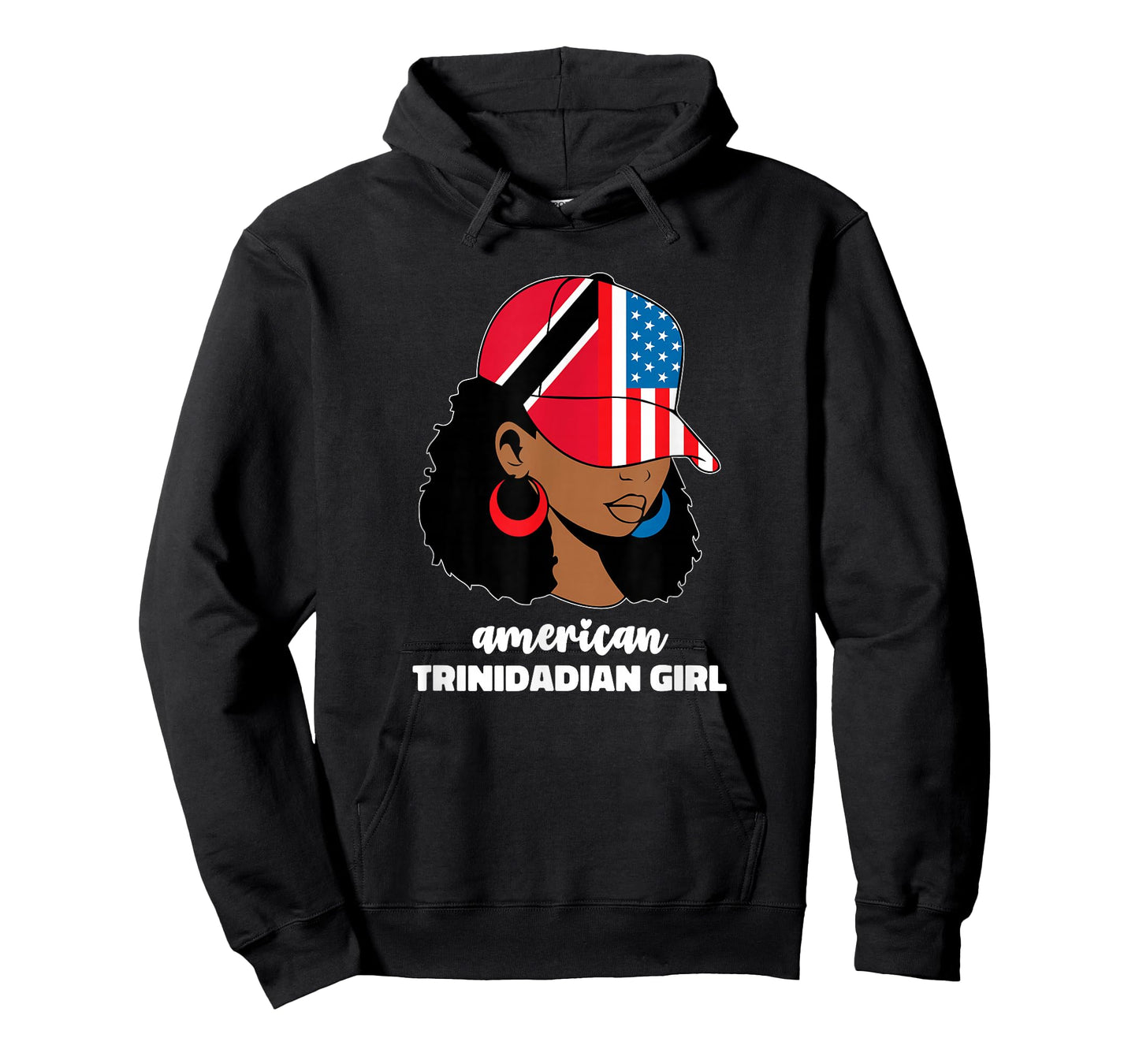 Half American And Trinidadian Usa Trinidad Tobago Flag Trini T-Shirt