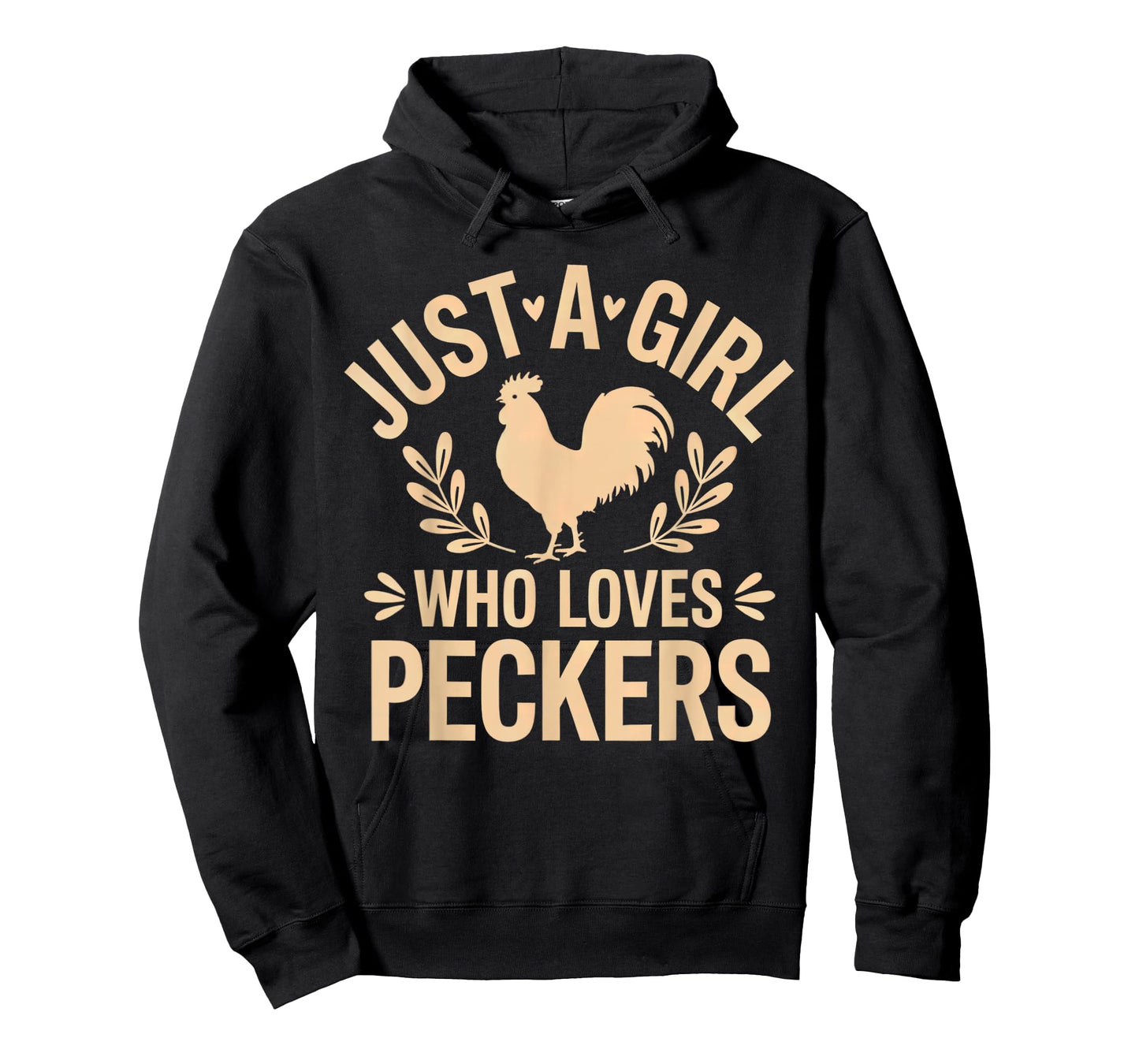 Just a Girl Who Loves Peckers Vintage women Retro T-Shirt
