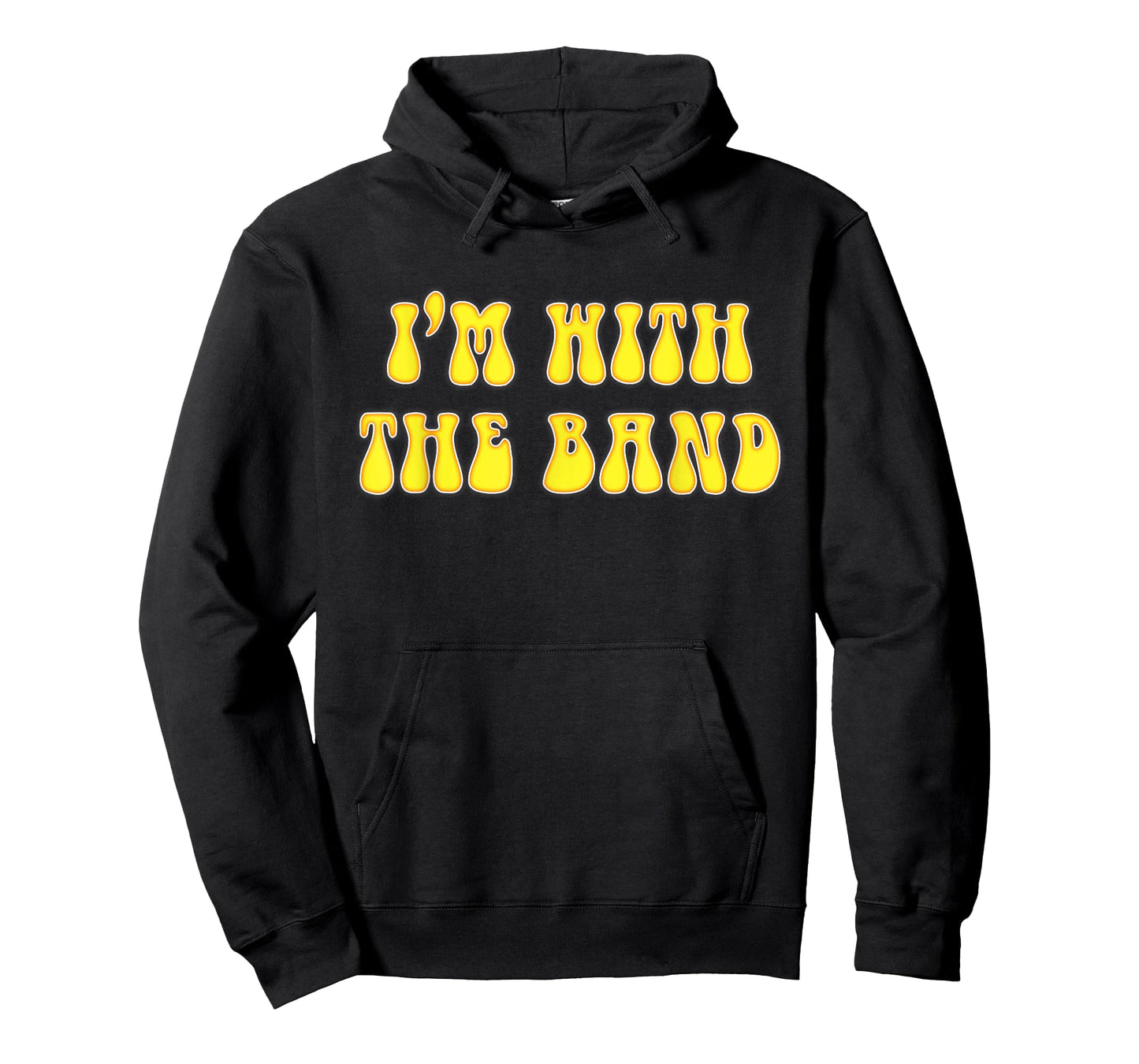 I'm With The Band Retro 70's Look T-Shirt