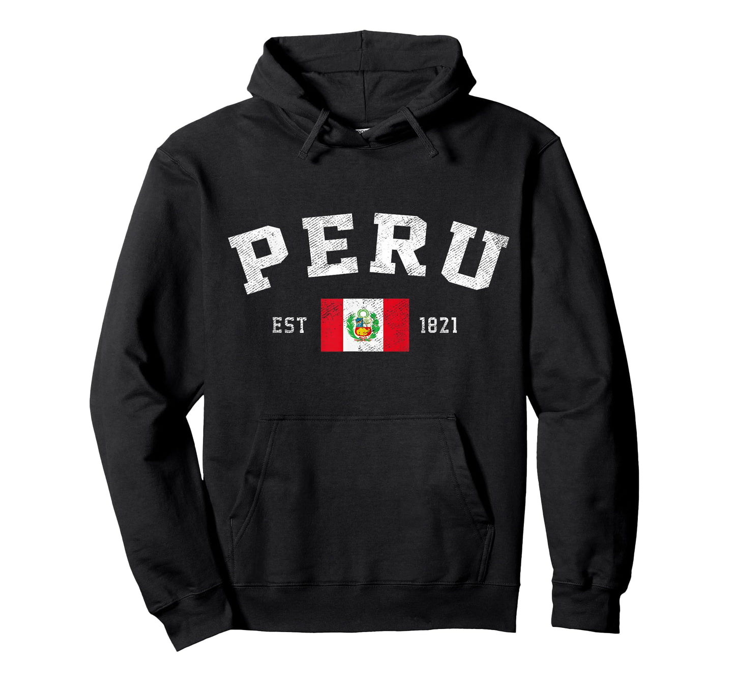 Peru Est. 1821 Peruvian Flag Independence Day T-Shirt