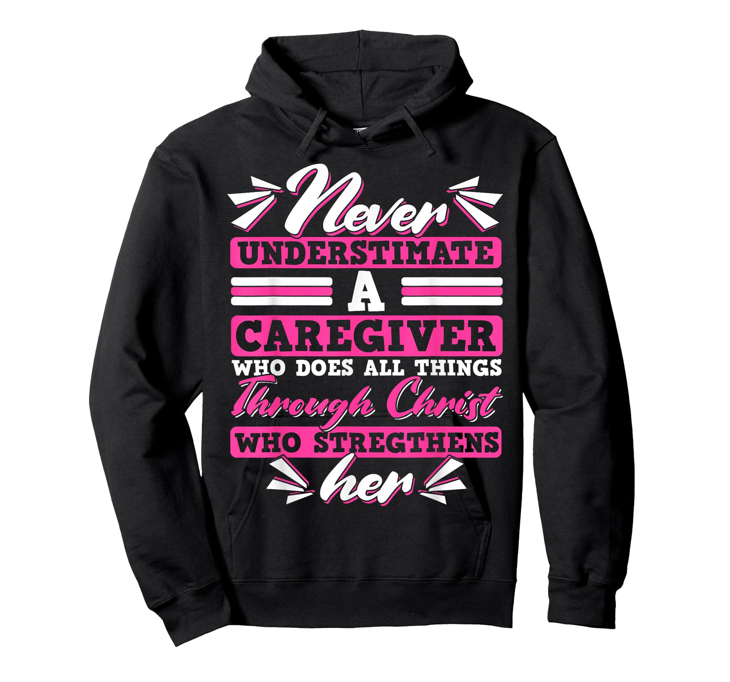 Never Underestimate a Caregiver Who Can Do All Things T-Shirt