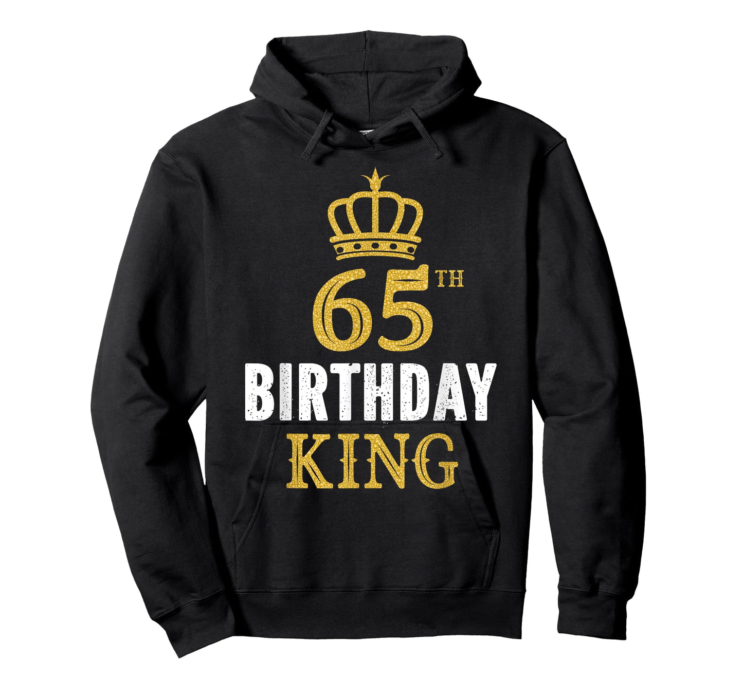 Happy 65th Birthday King 65 Years Old Party Ideas For Him T-Shirt