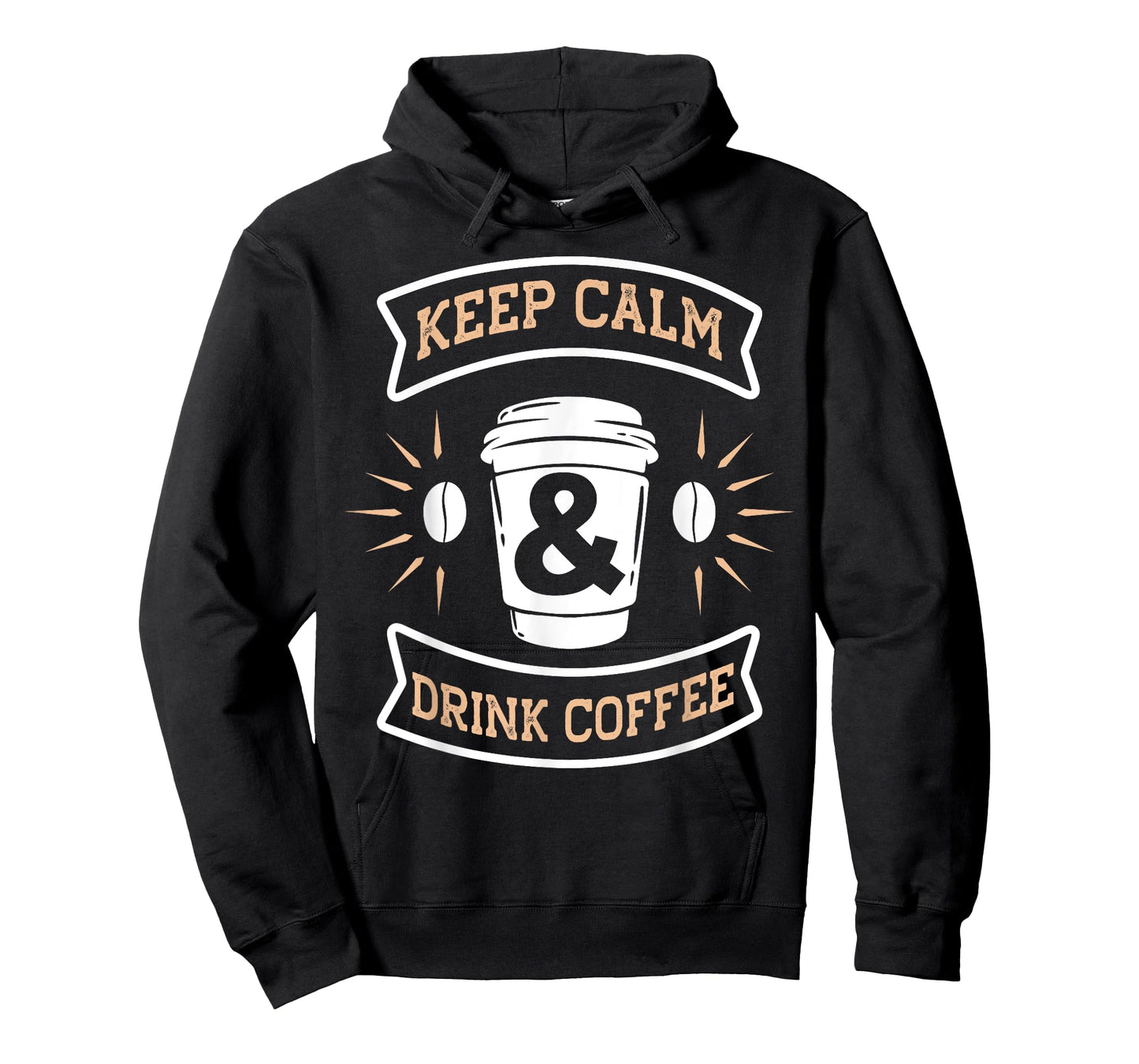 Keep Calm & Drink Coffee | Funny Saying Coffee Lovers T-Shirt