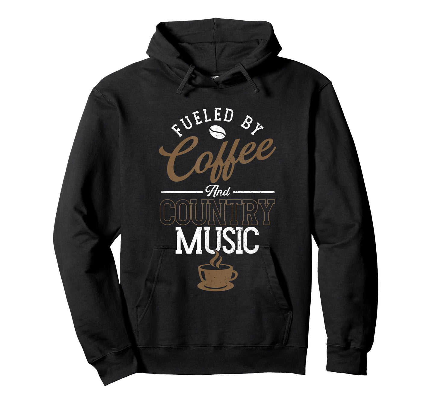 Fueled By Coffee And Country Music | Line Dancing T-Shirt